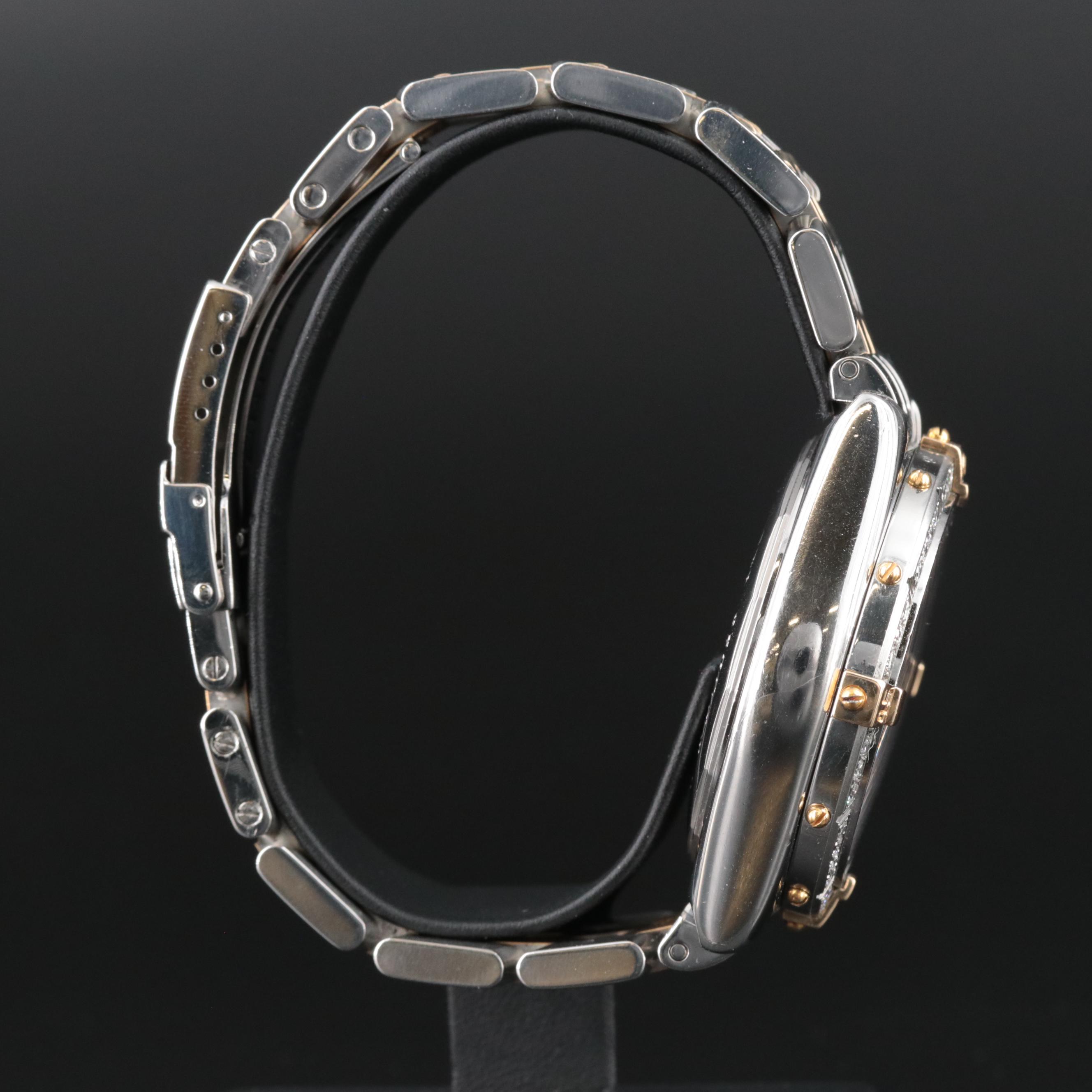 Breitling Crosswind 1.10 CTW Custom Diamond Bezel Chronograph Watch