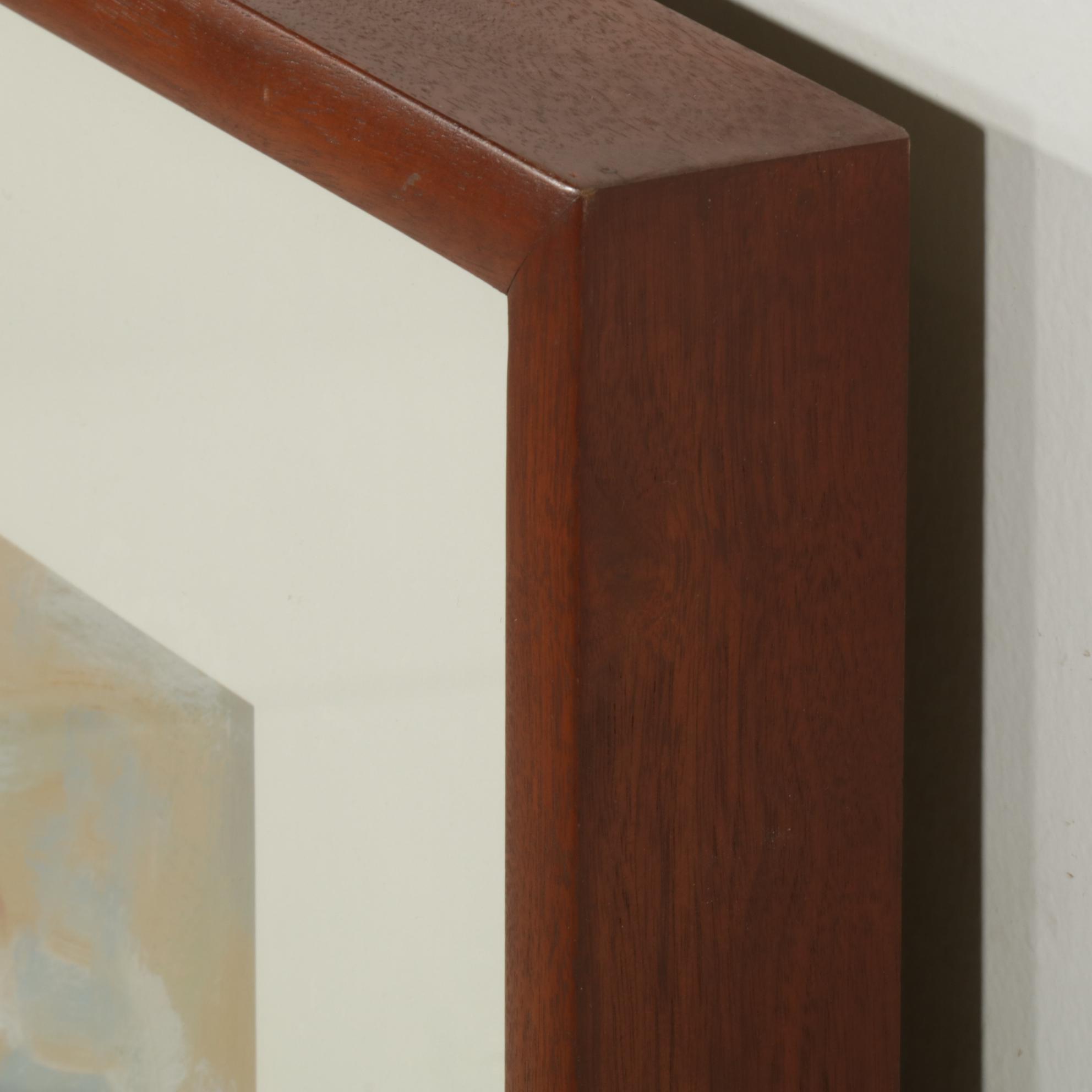 Mixed Media Abstract Landscape Attributed to James Pringle Cook