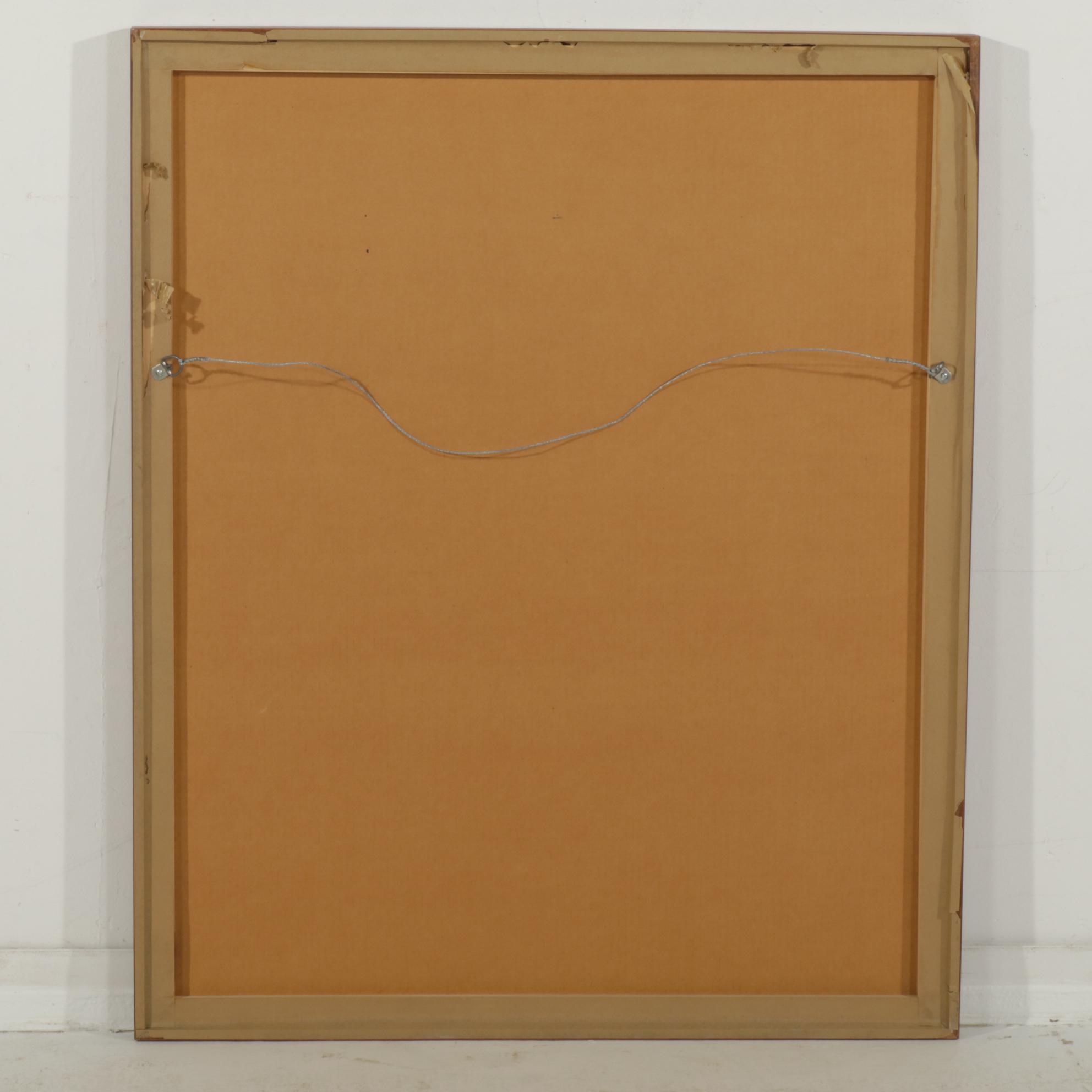 Mixed Media Abstract Landscape Attributed to James Pringle Cook