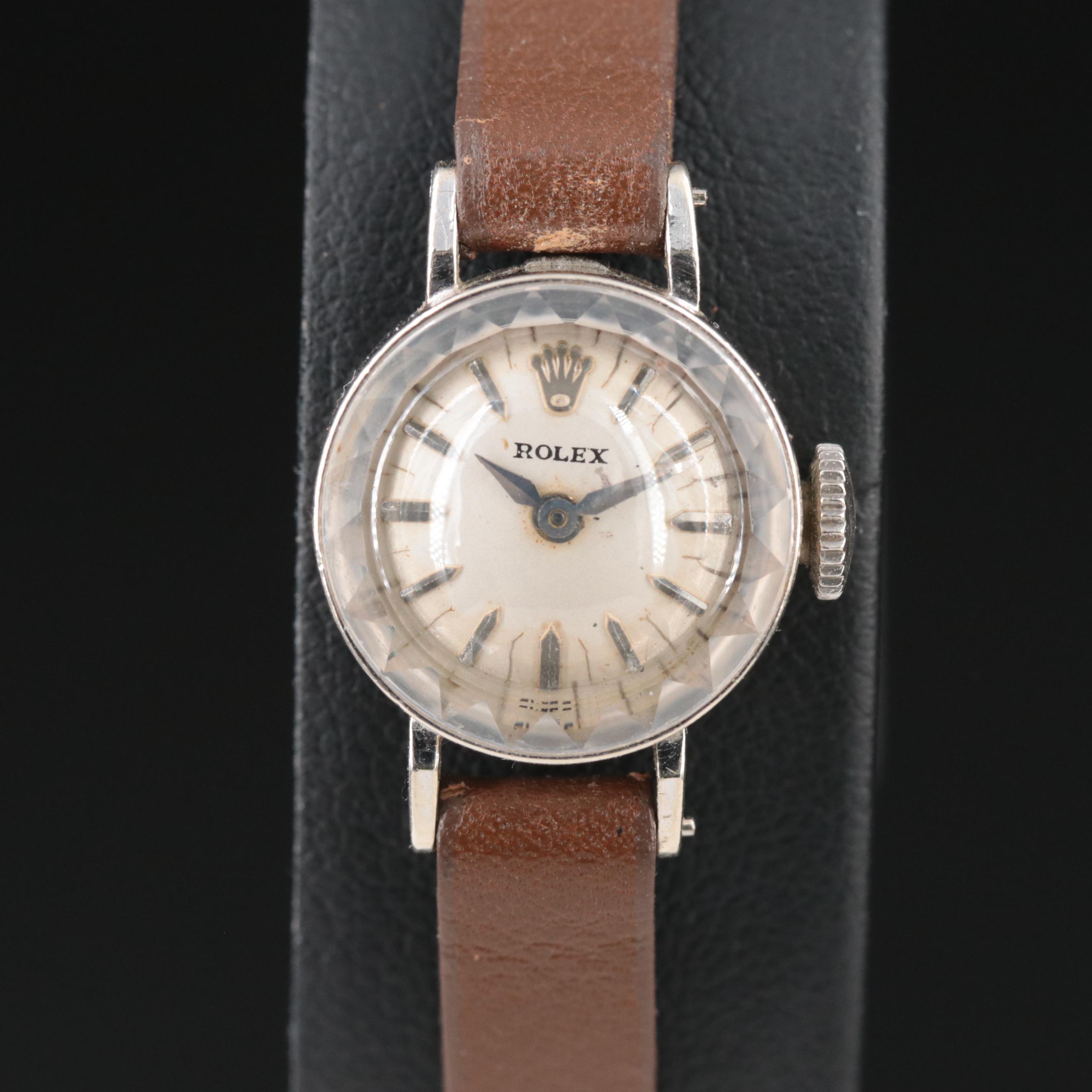 Vintage Rolex 14K Stem Wind Watch