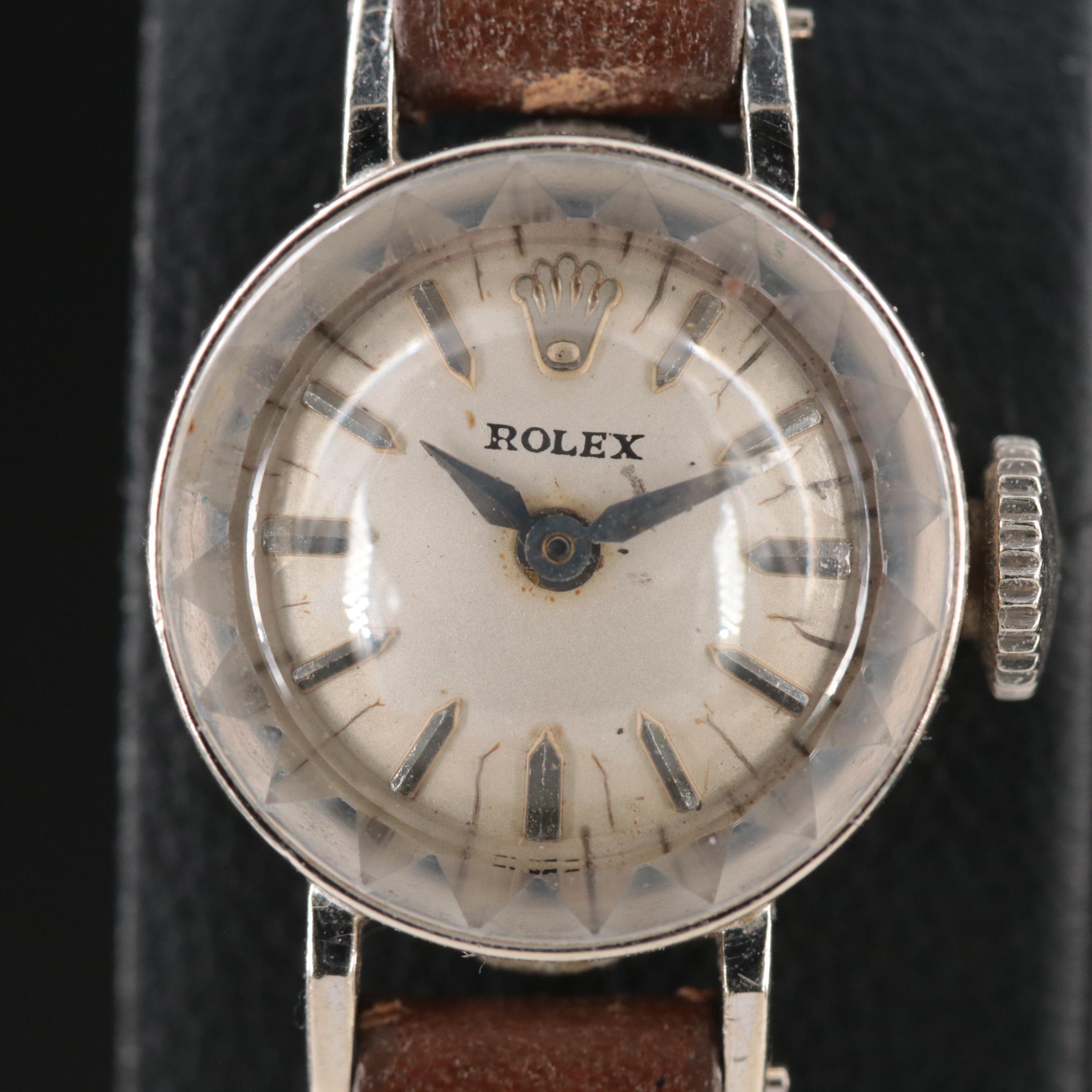 Vintage Rolex 14K Stem Wind Watch