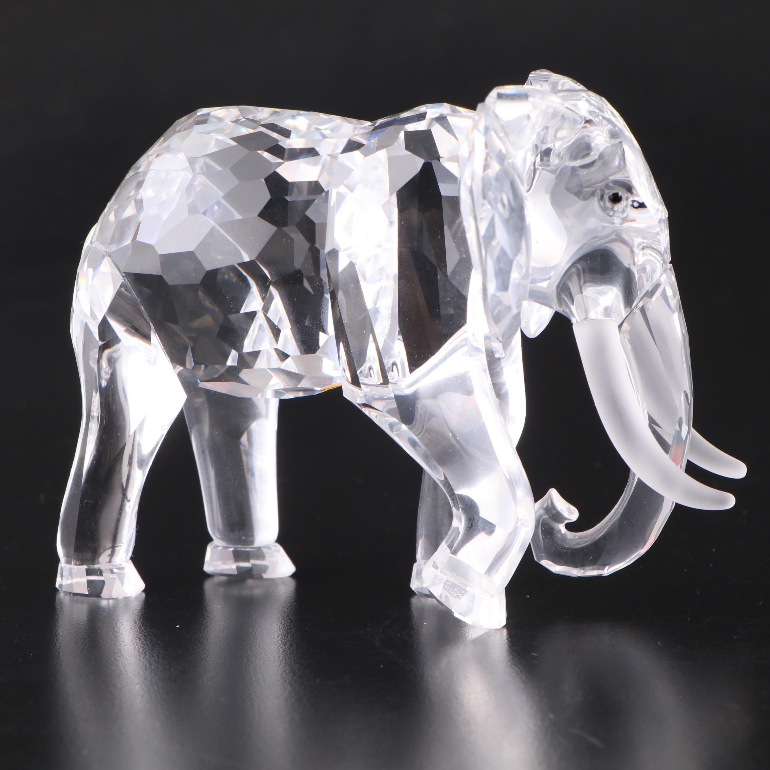 Swarovski Crystal Elephant Figurines
