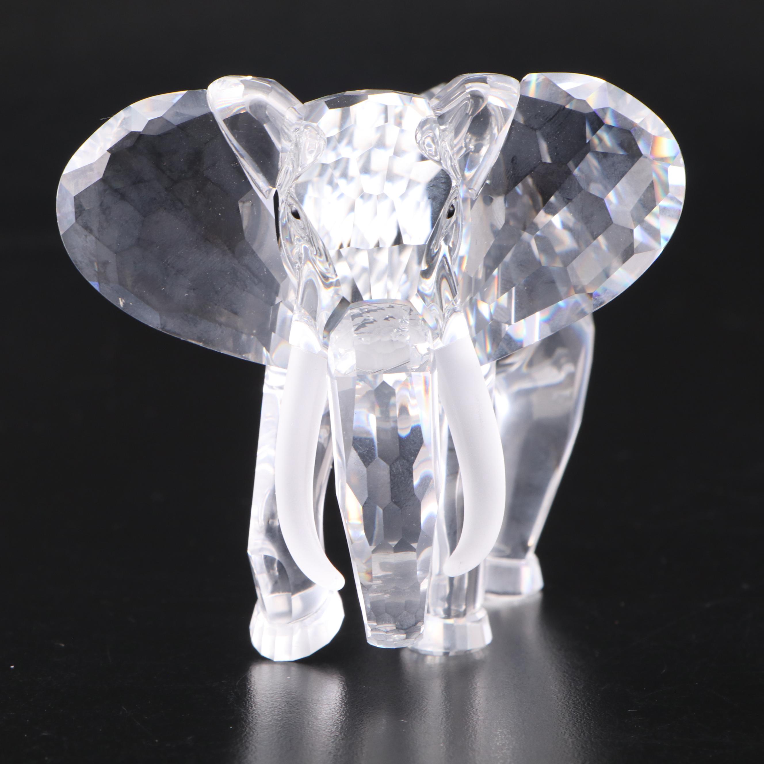 Swarovski Crystal Elephant Figurines