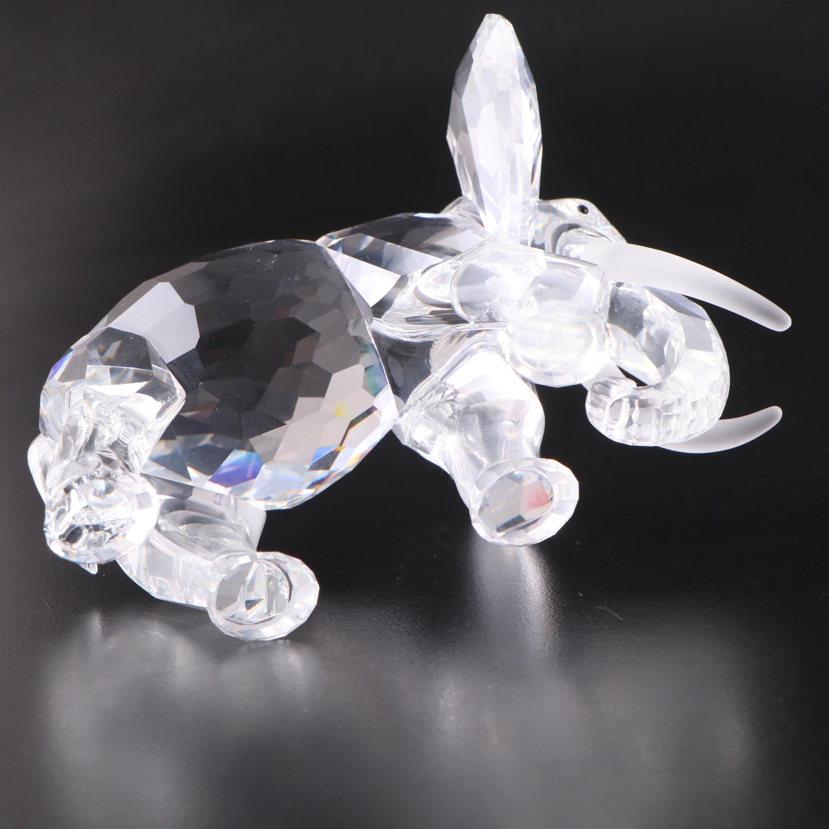 Swarovski Crystal Elephant Figurines