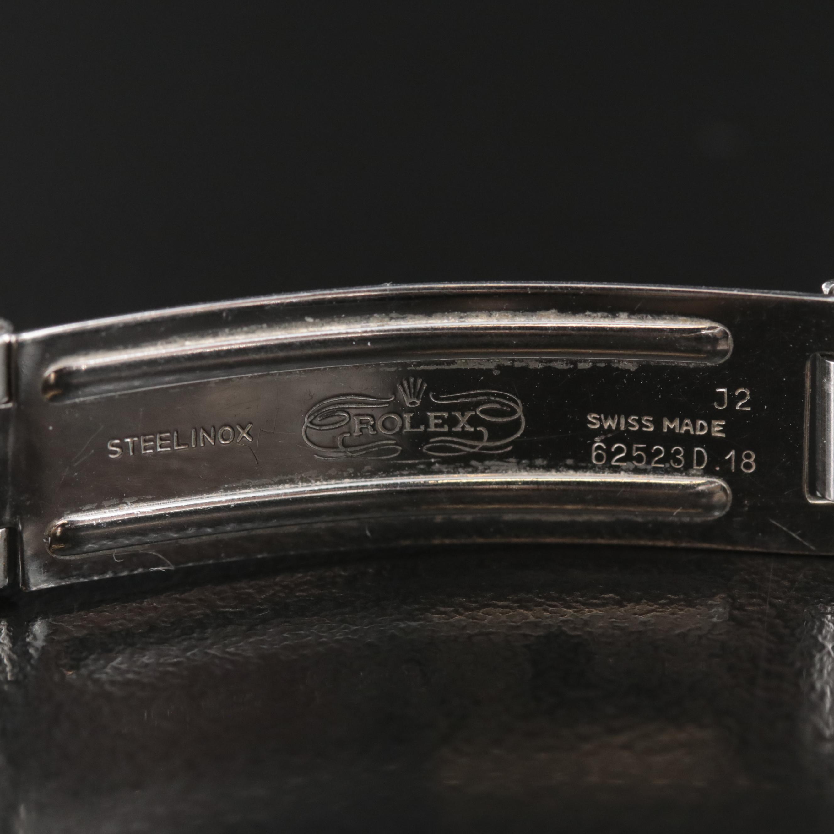 1986 Rolex Custom Diamond Bezel Datejust Automatic Watch