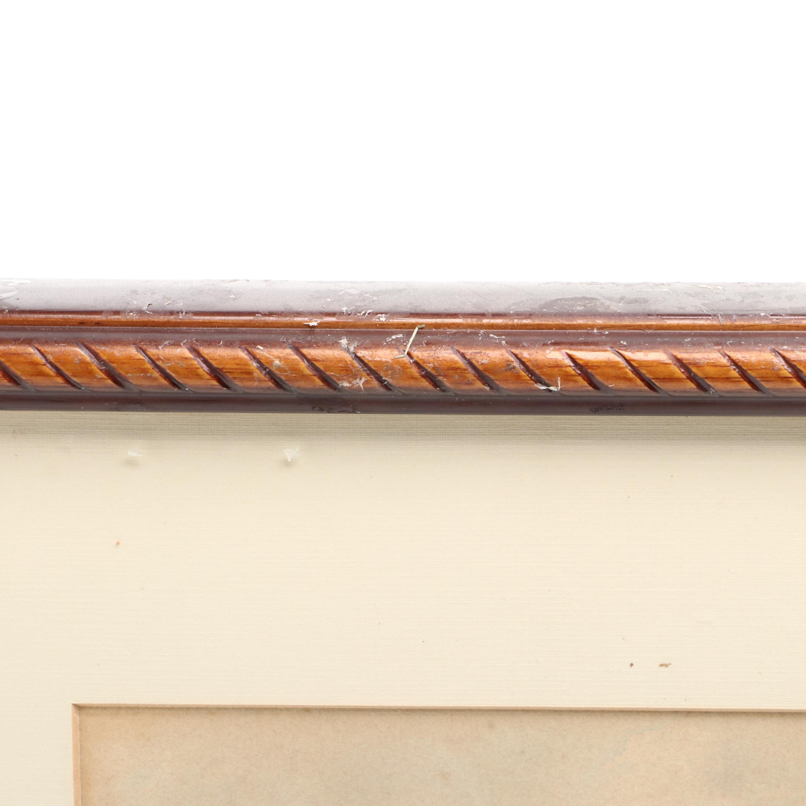 Francis Augustus Silva Watercolor Painting of Sailboat, 19th Century