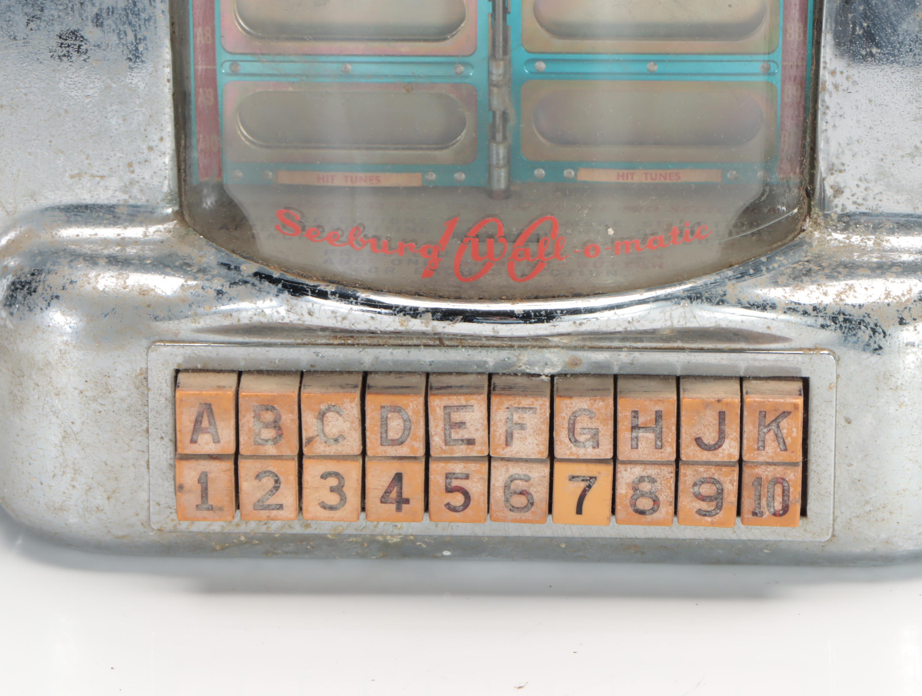 Seeburg 100 Wall-O-Matic Jukebox, Mid-20th Century
