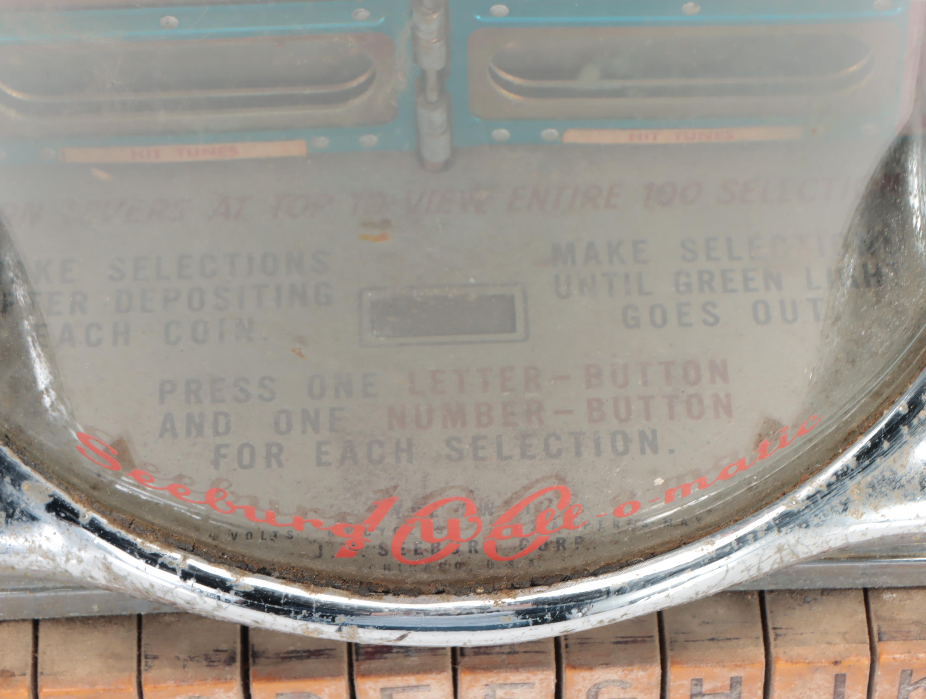Seeburg 100 Wall-O-Matic Jukebox, Mid-20th Century