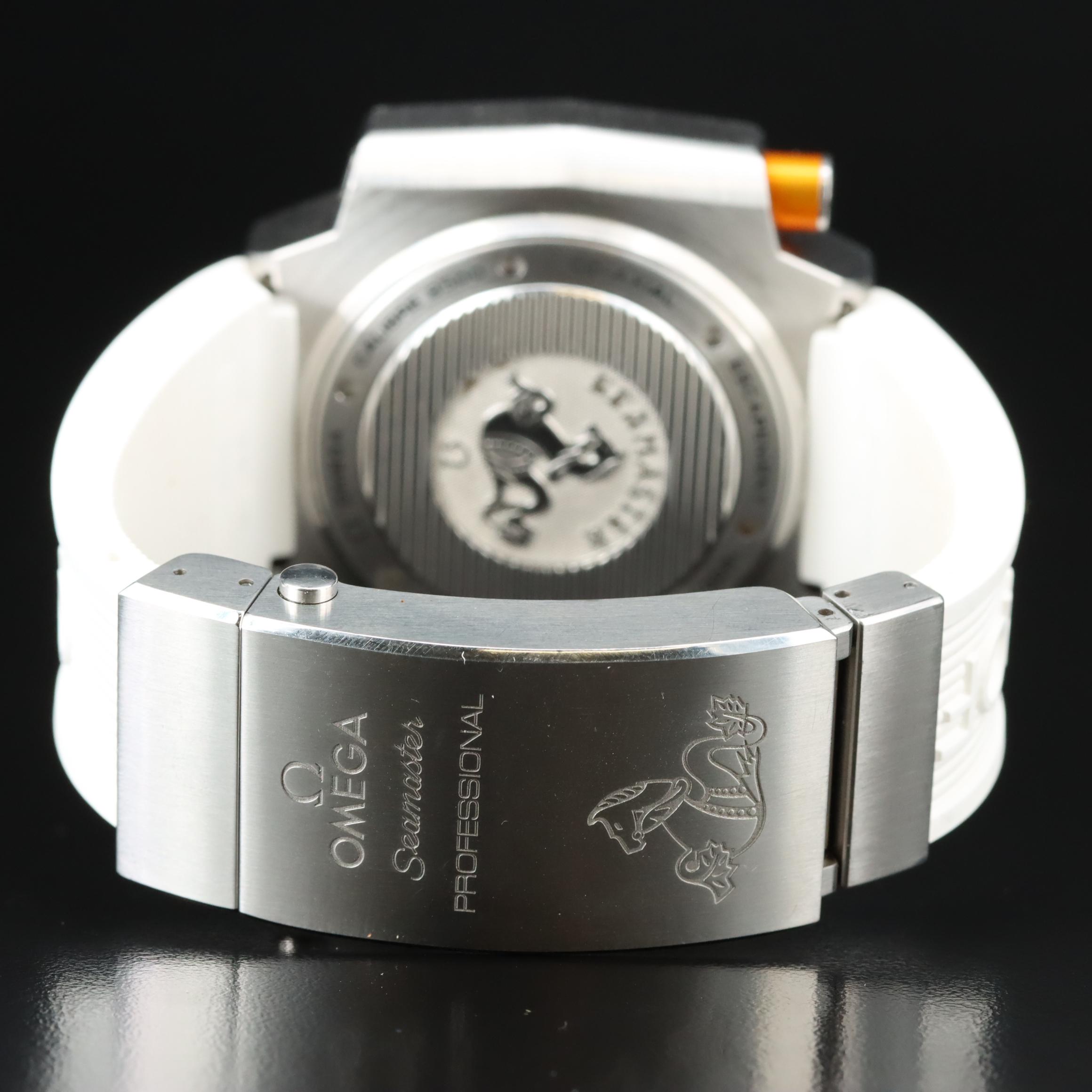 Omega Ploprof Diver Steel 48MM Black Automatic Watch