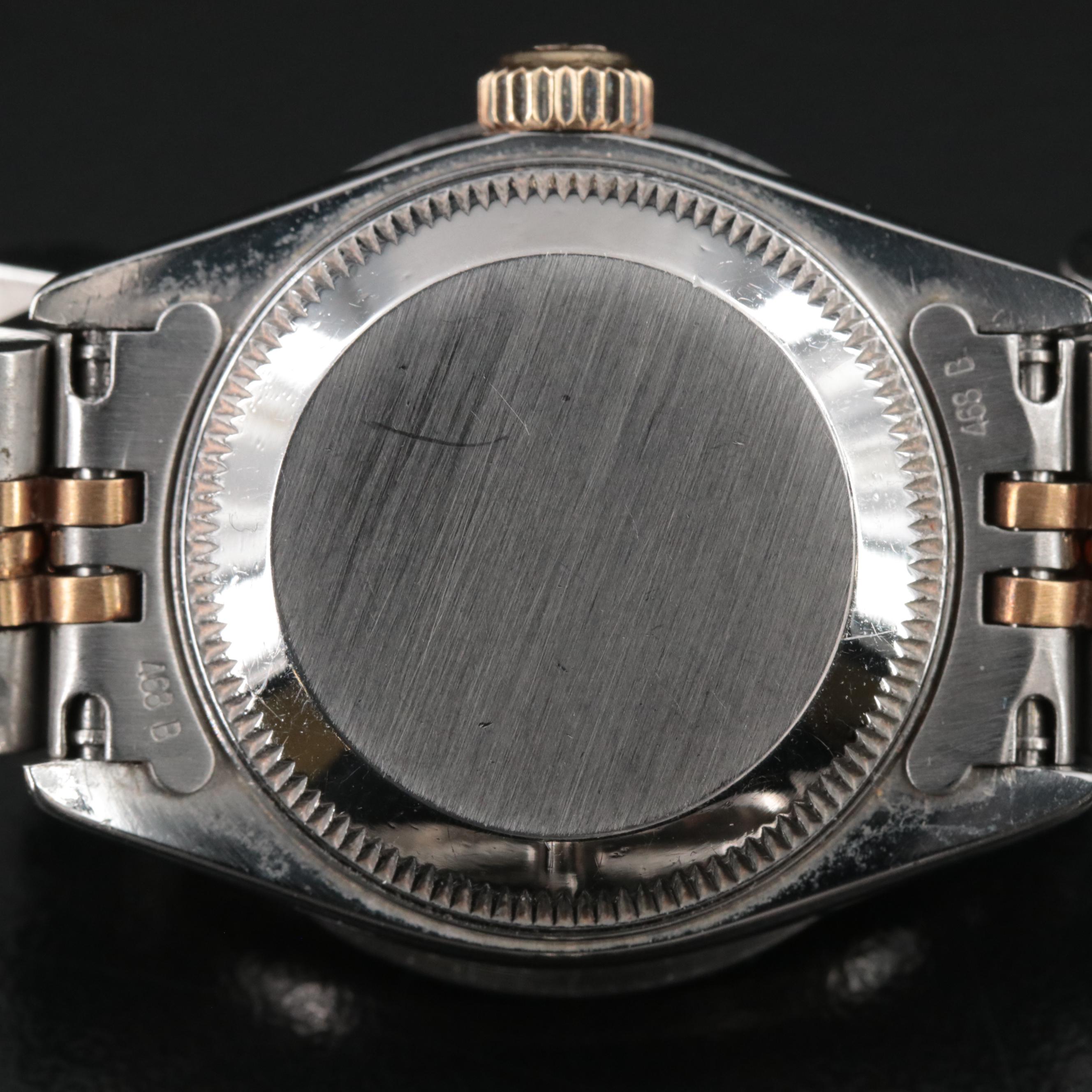 1993 Rolex 1.15 CTW Custom Diamond Dial and Bezel Datejust Watch