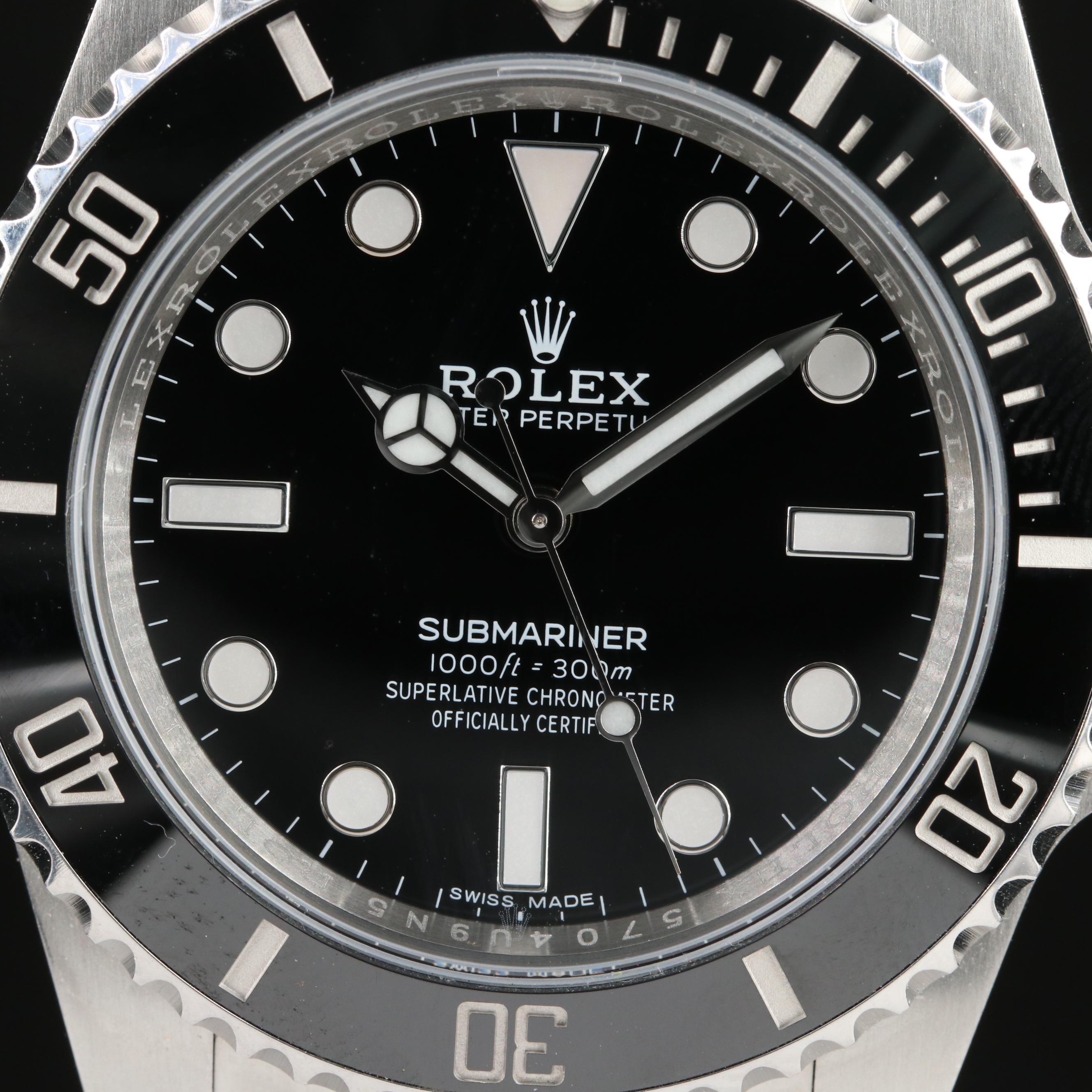 Rolex Submariner No Date 1000ft. Watch