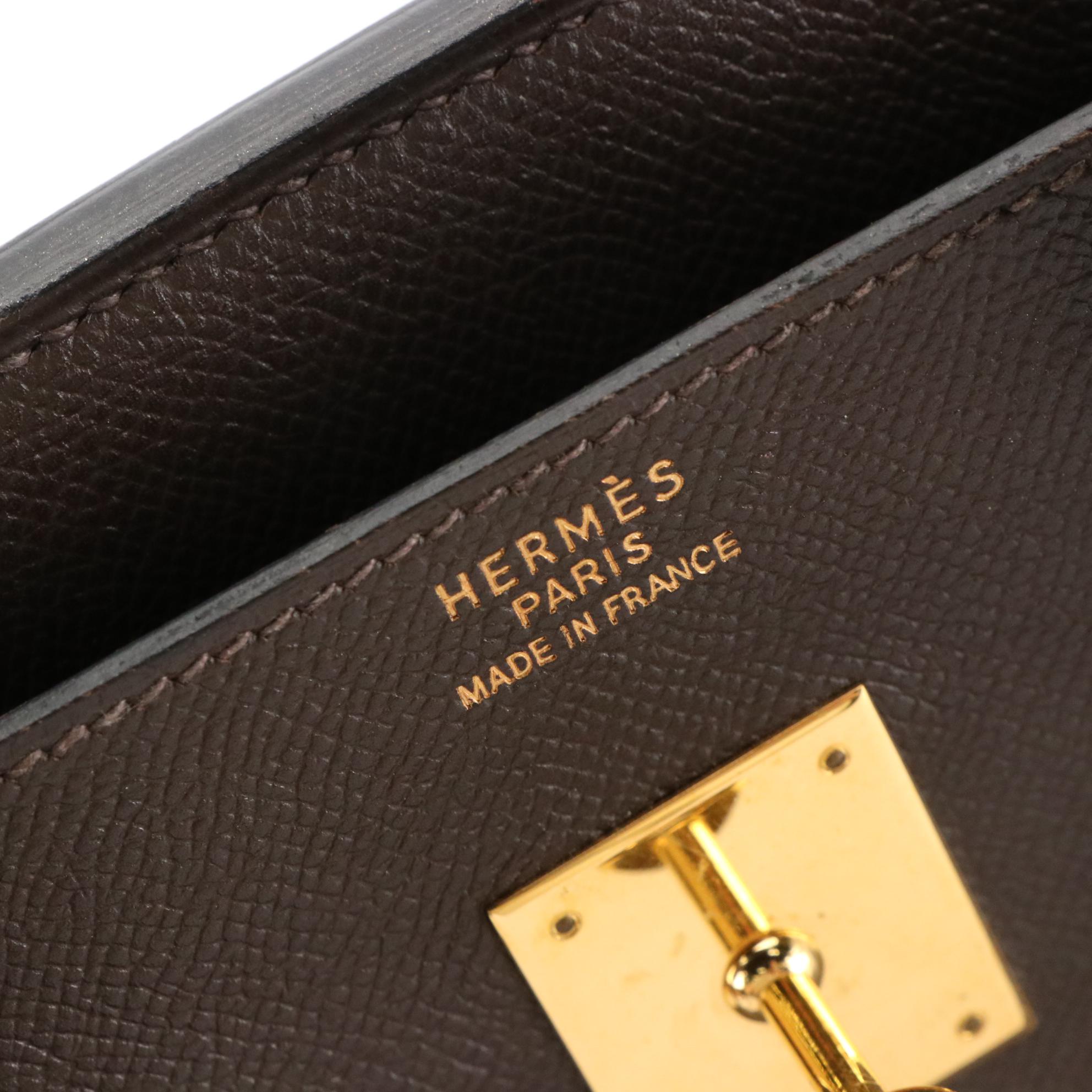 Hermès Birkin 35 Satchel in Cacao Epsom Leather