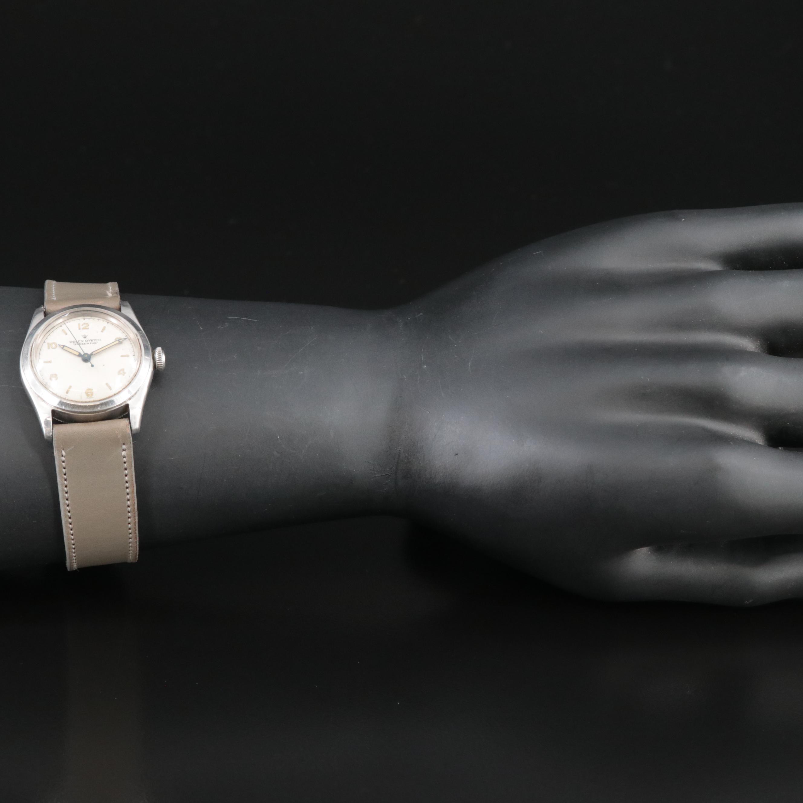 1960 Rolex Oyster "Speed King" Manual Wind Watch