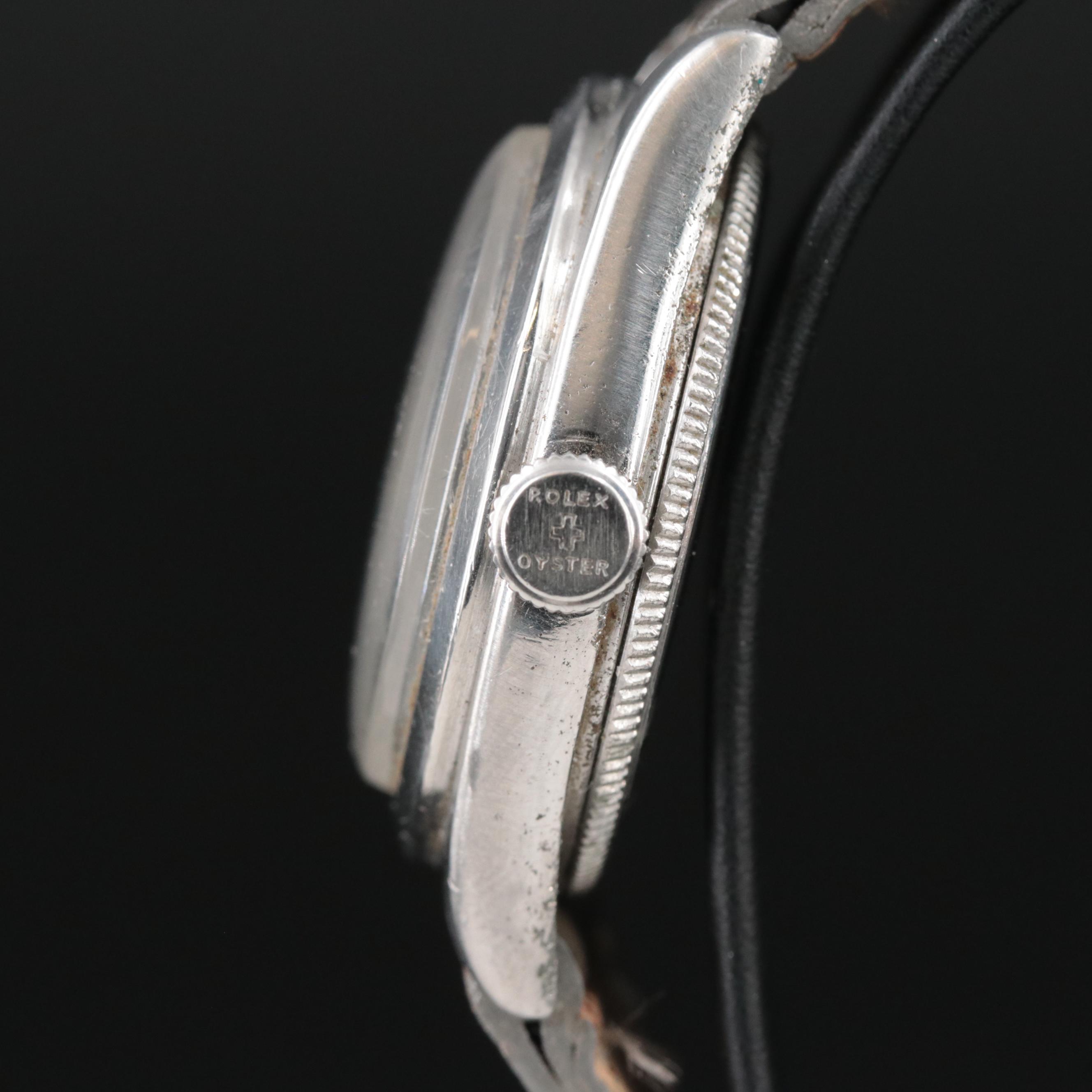 1960 Rolex Oyster "Speed King" Manual Wind Watch