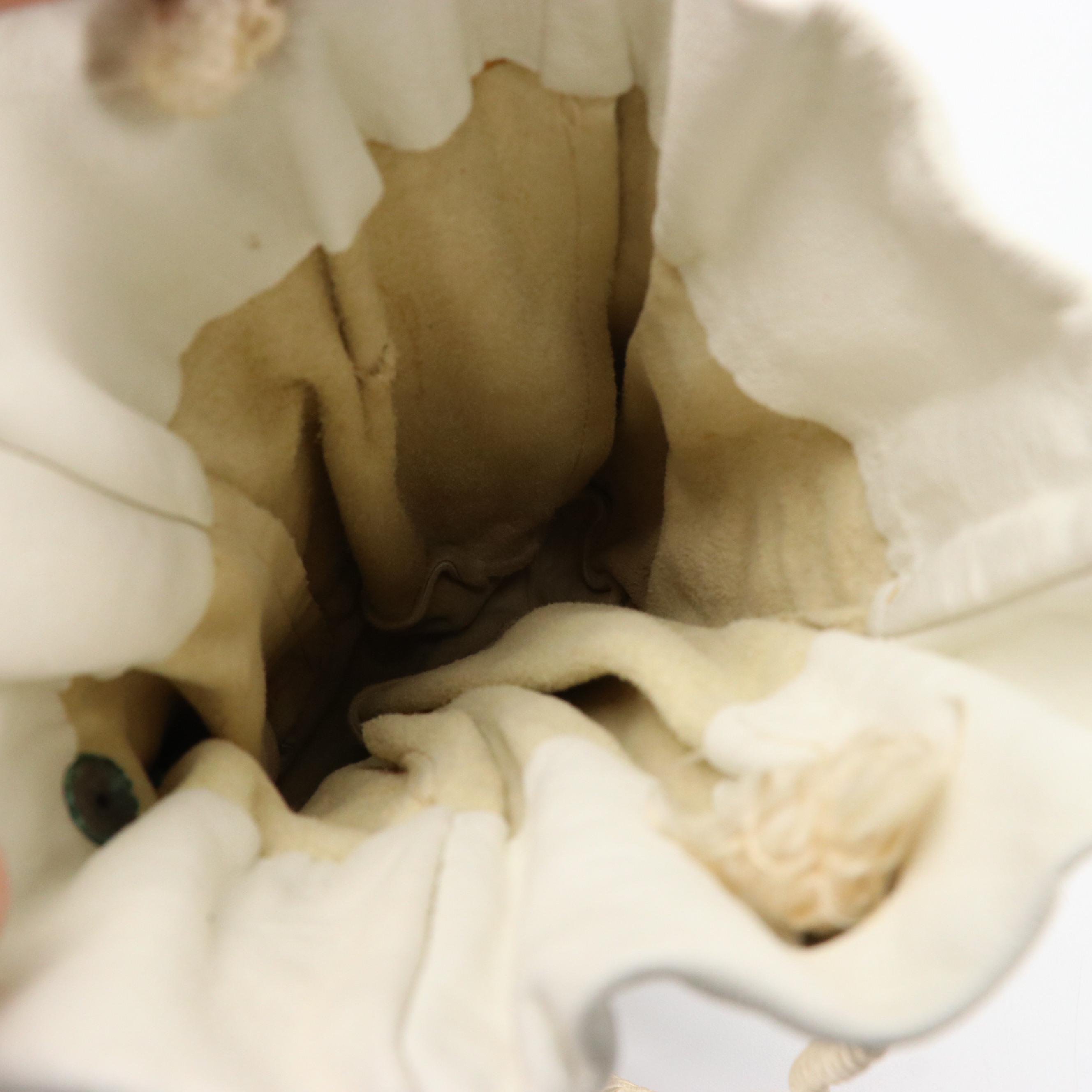 La Regale Black Woven Satin Frame Clutch, Other Vintage Leather/Suede Handbags