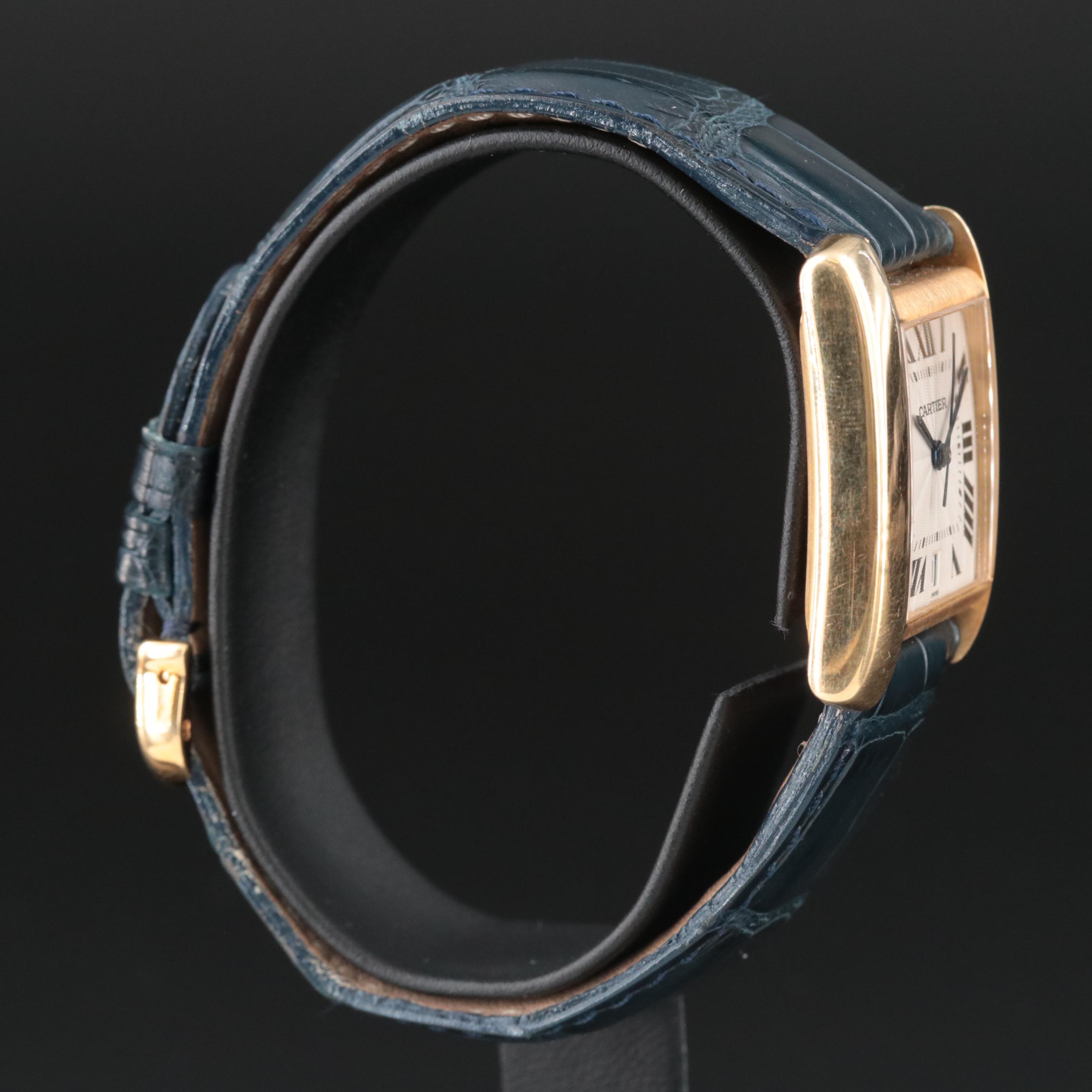 Cartier Tank Francaise 18K Gold Automatic Watch