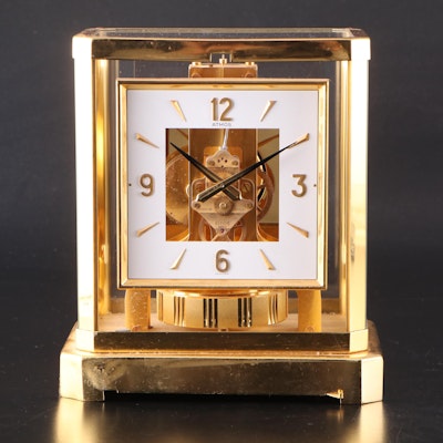 LeCoultre & Cie "Atmos" Mantel Clock, Mid to Late 20th Century