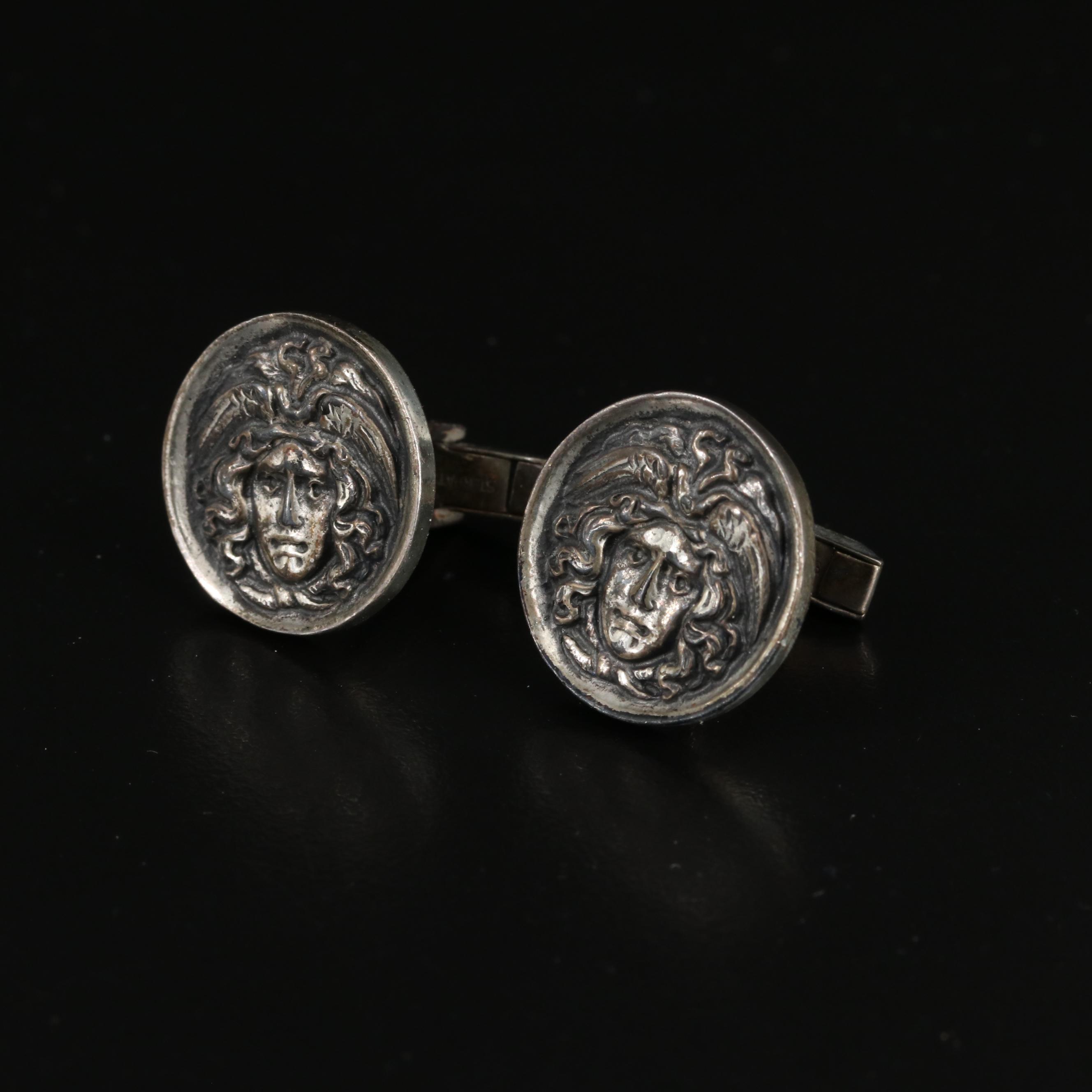 Vintage Cufflinks, Tie Bars and Button Studs Including Sterling