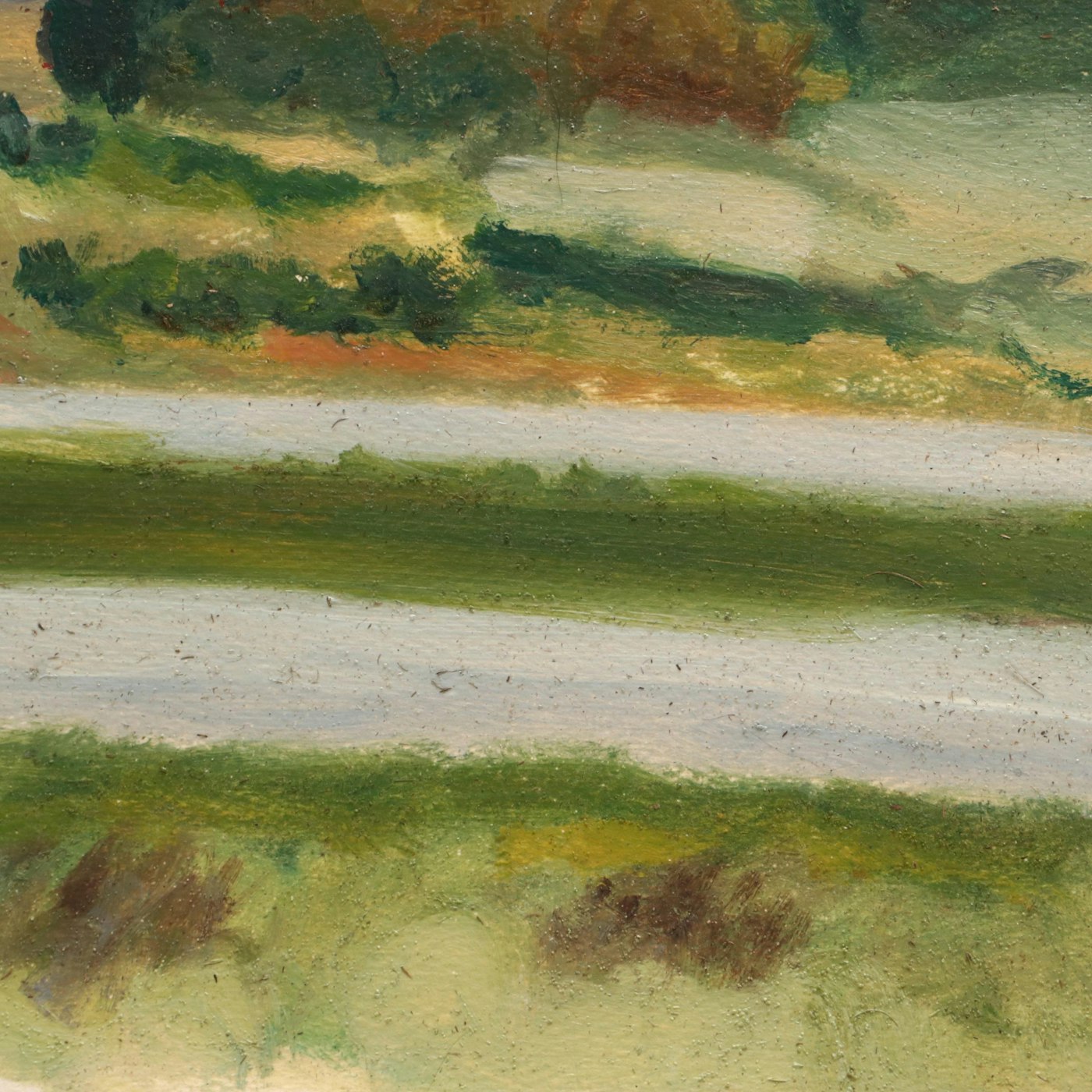 Deborah Kriger Oil Painting of Coastal Landscape, Late 20th Century | EBTH