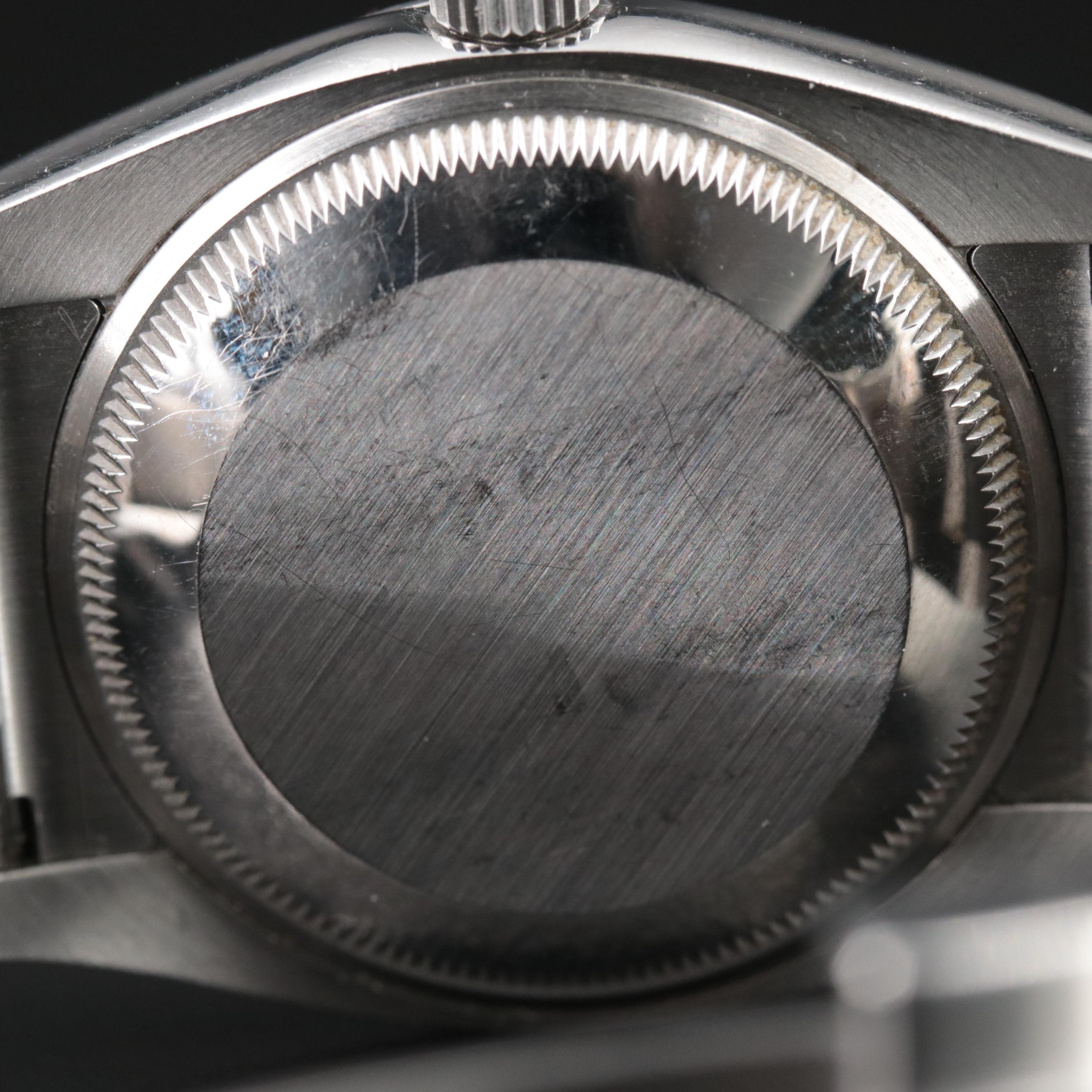 Rolex Air King Blue Bar Automatic Watch