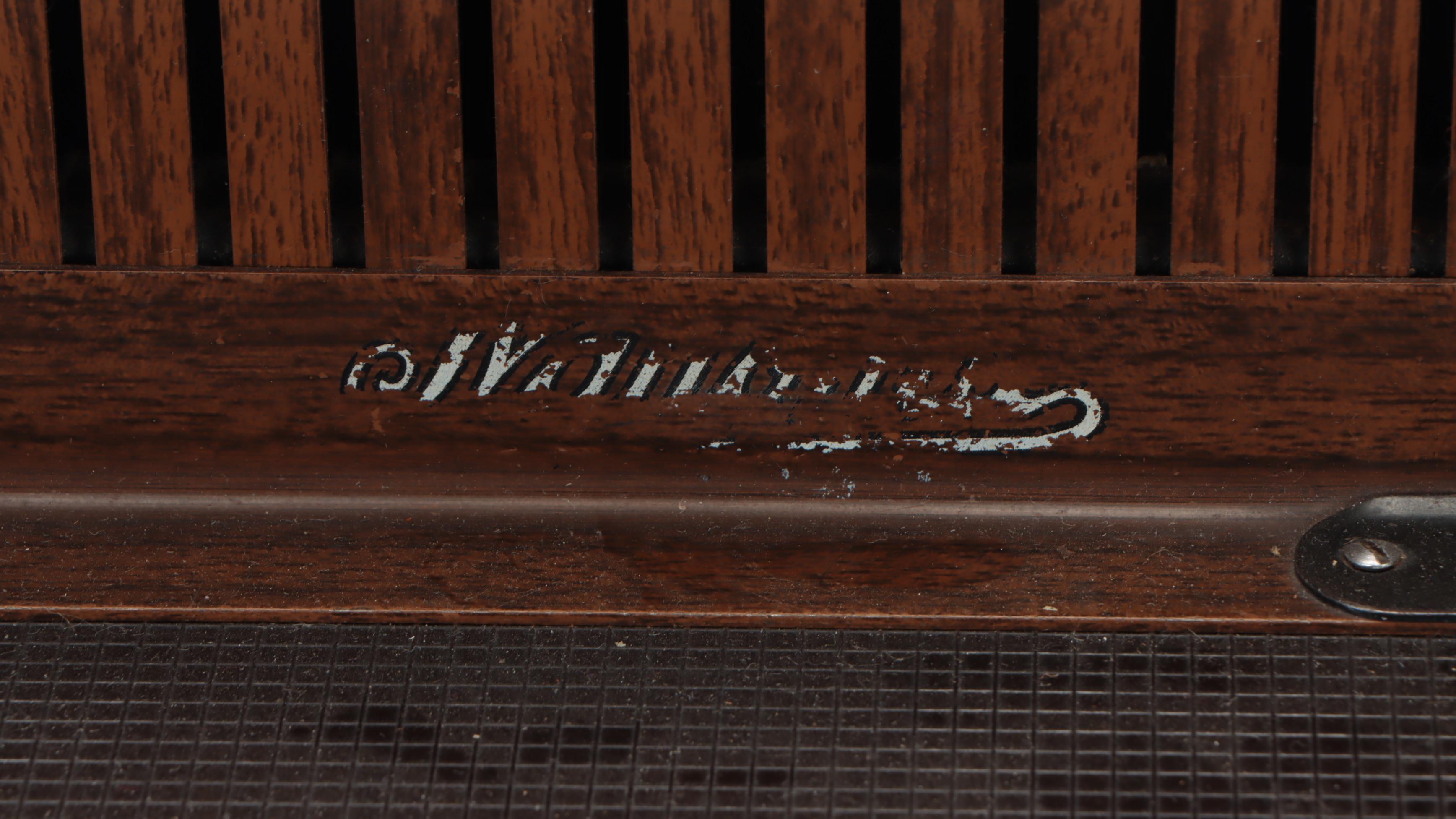 Mid-Century National Cash Register Wood Grain Laminate Cash Register