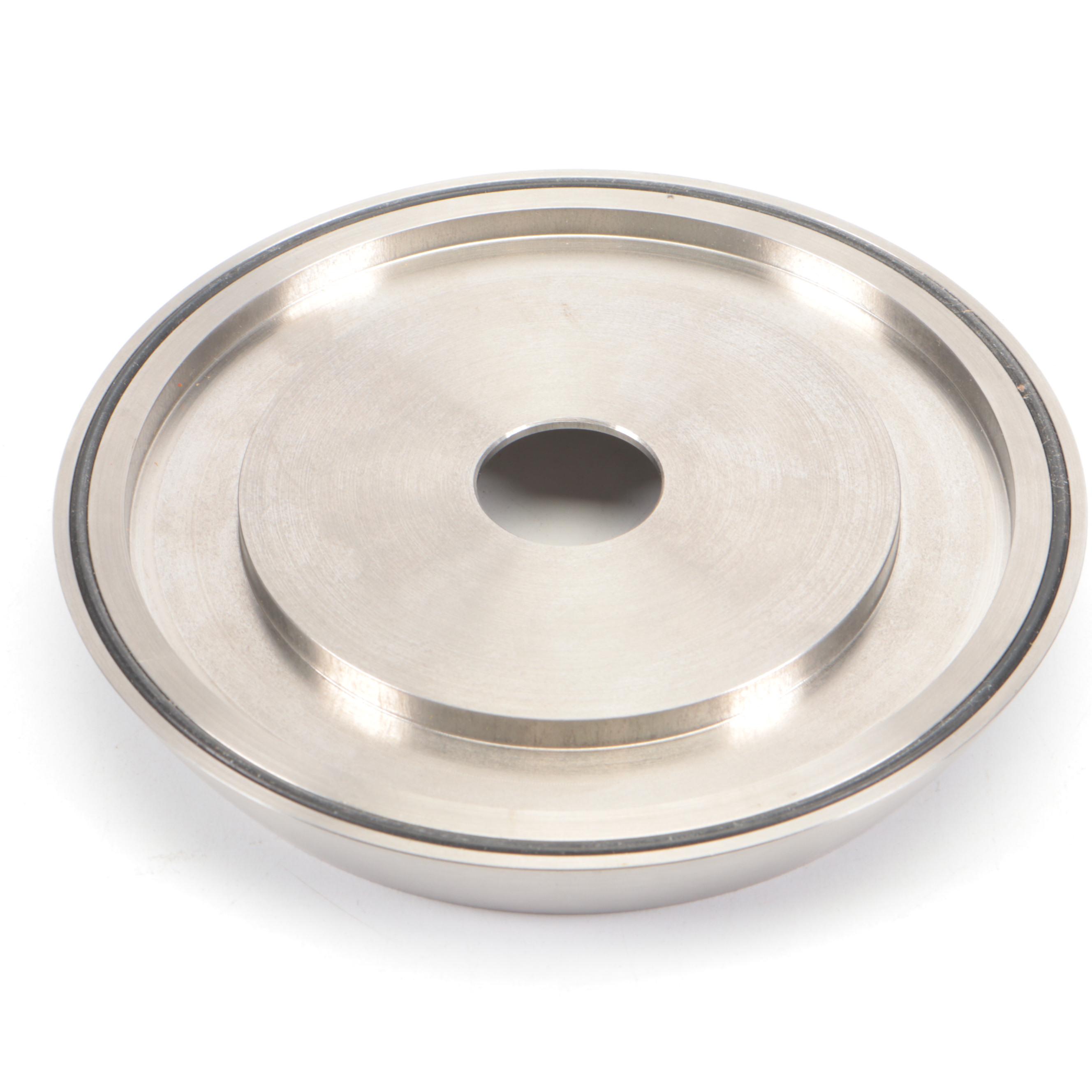 Erwin Sattler Stainless Steel Desk Clock