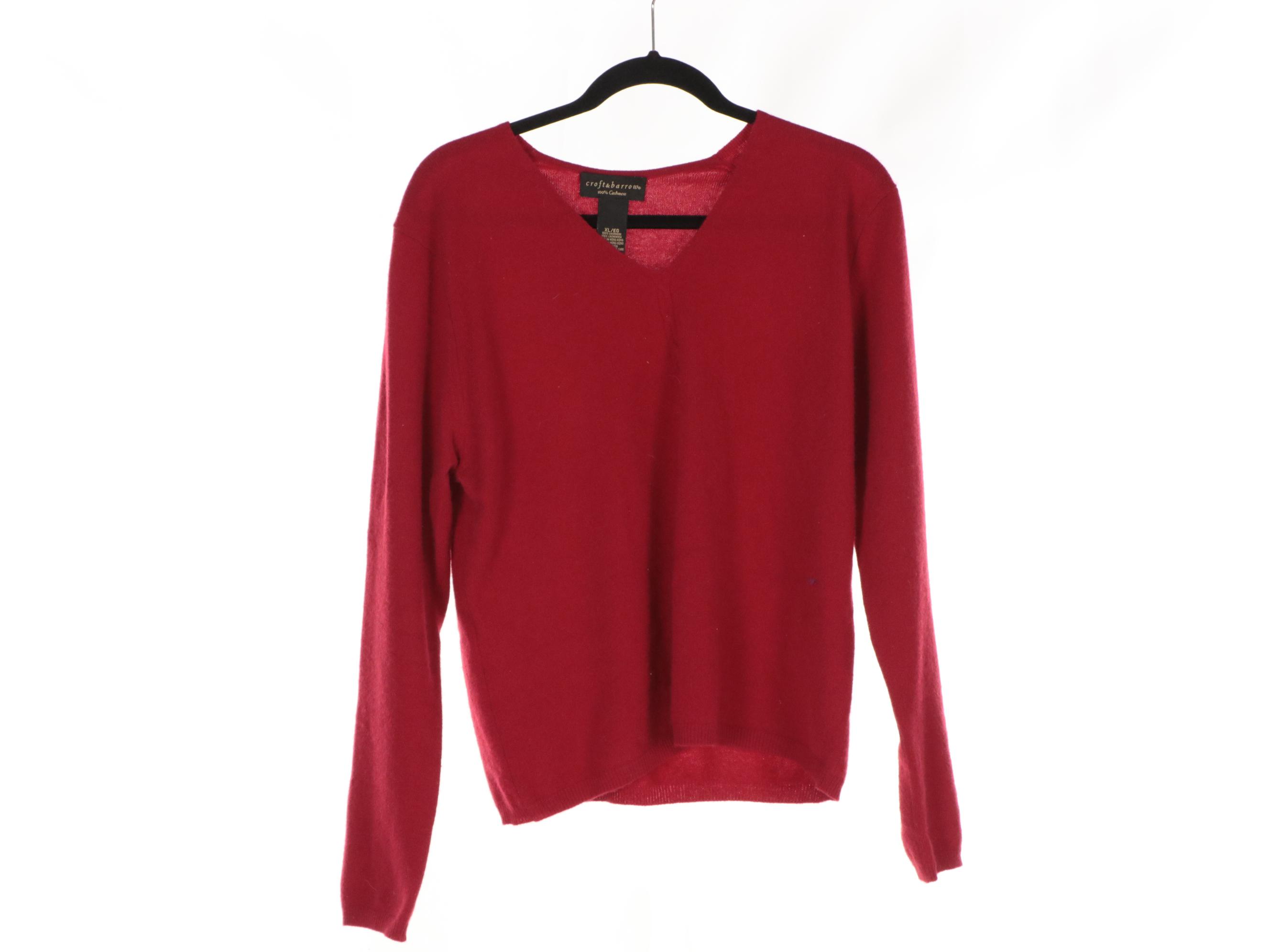 Doncaster, Saks, Apt.9 and Other Cashmere Sweaters, Cardigan, and