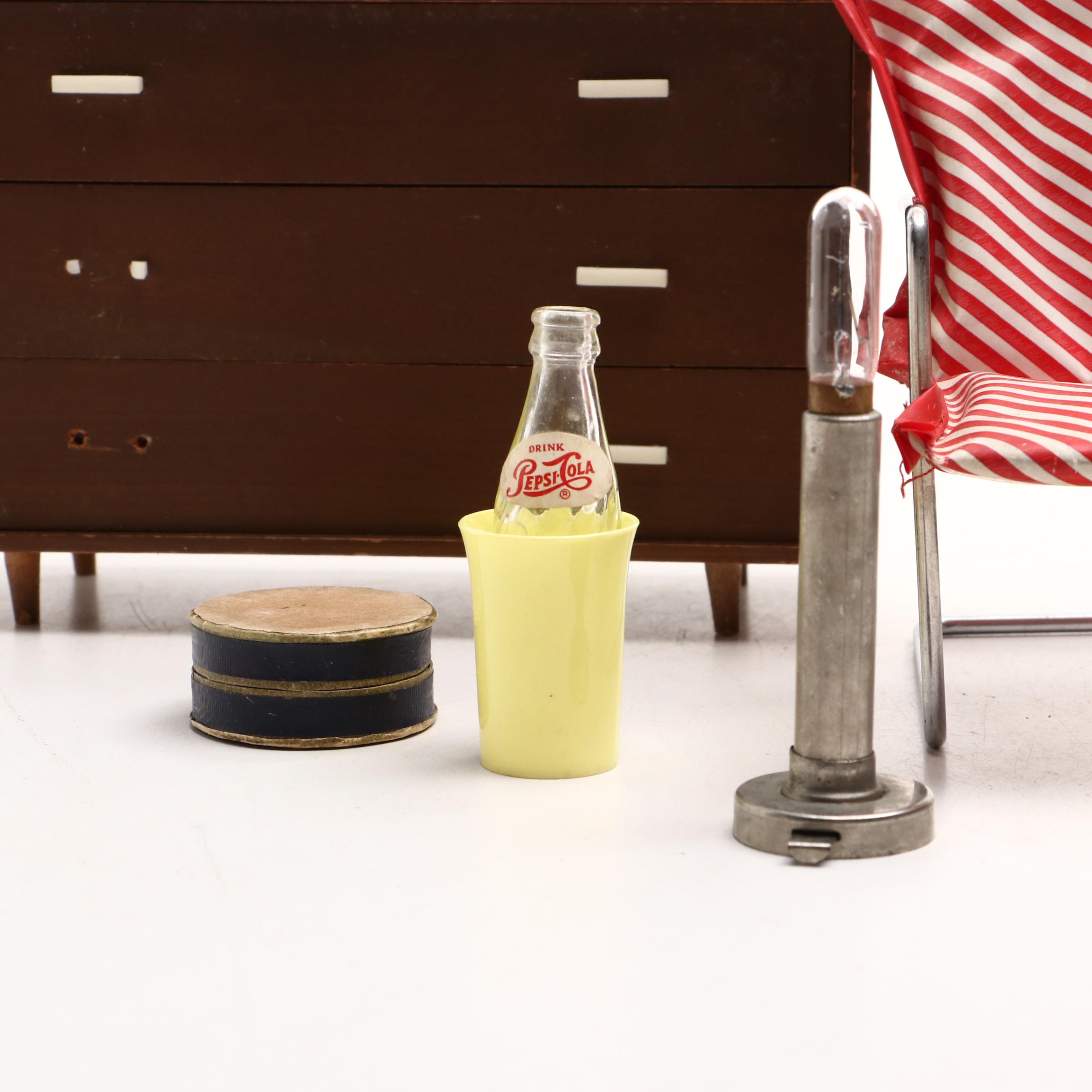 Mattel "Barbie" with Other Dolls and Accessories, Mid to Late 20th Century