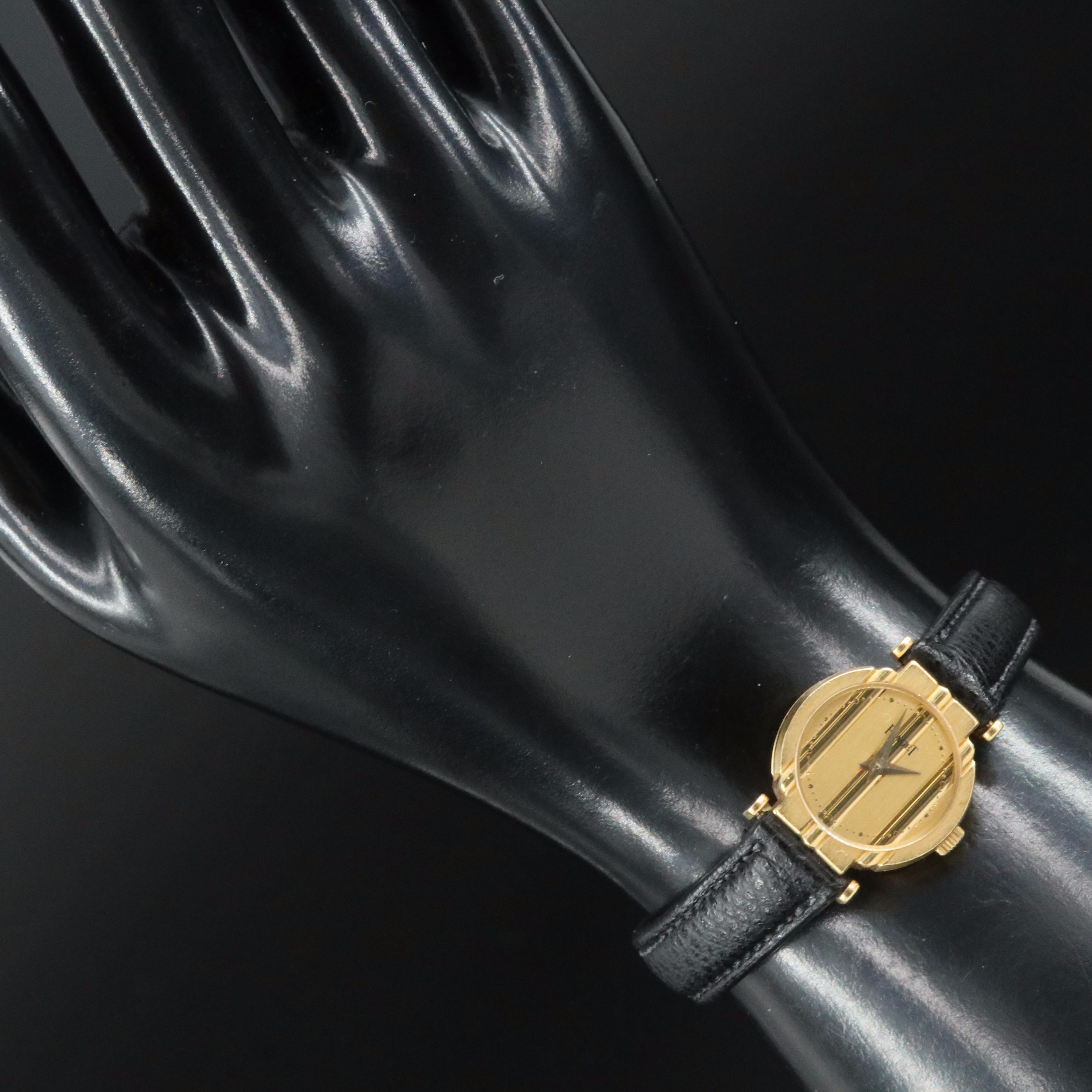 18K Piaget Polo Quartz Watch