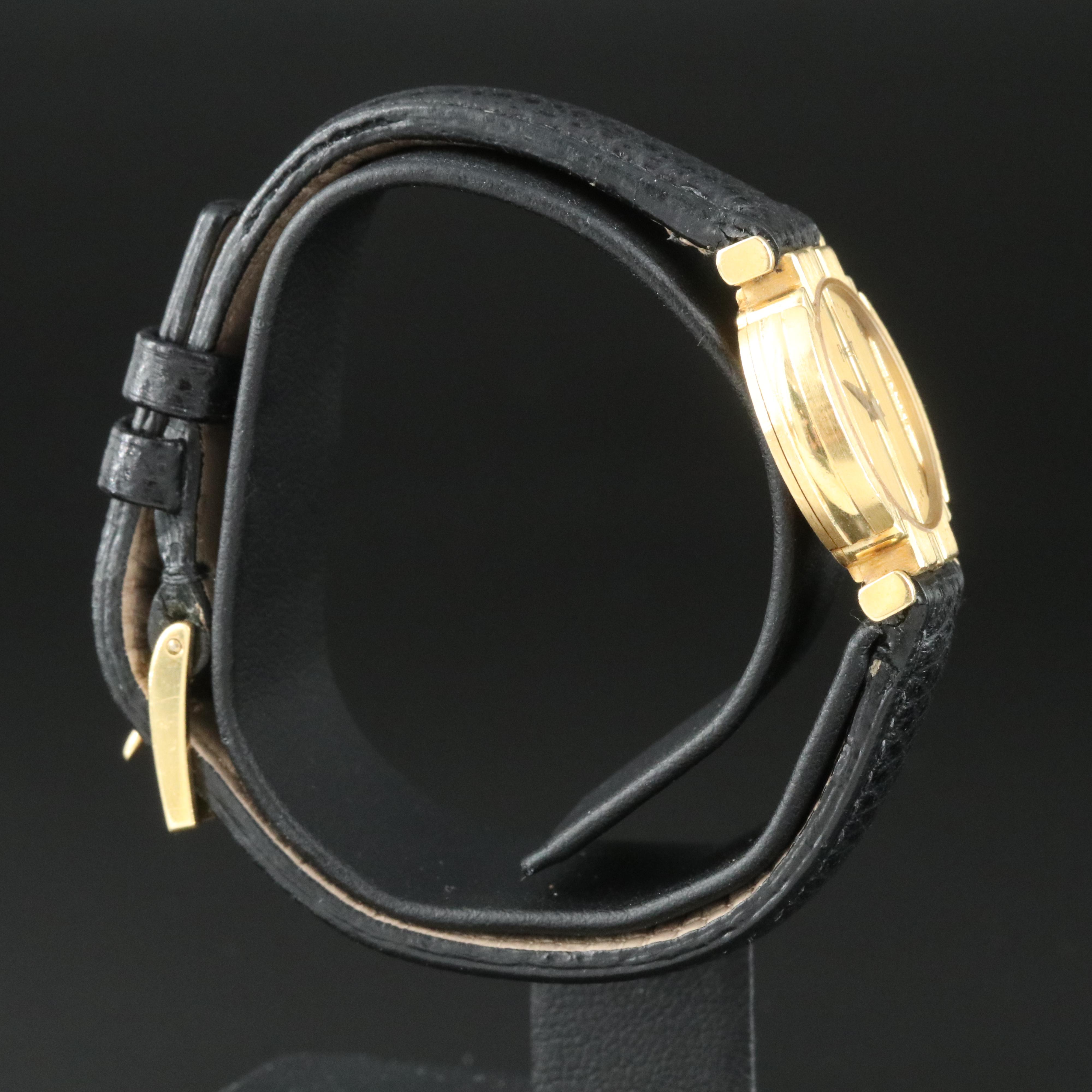 18K Piaget Polo Quartz Watch