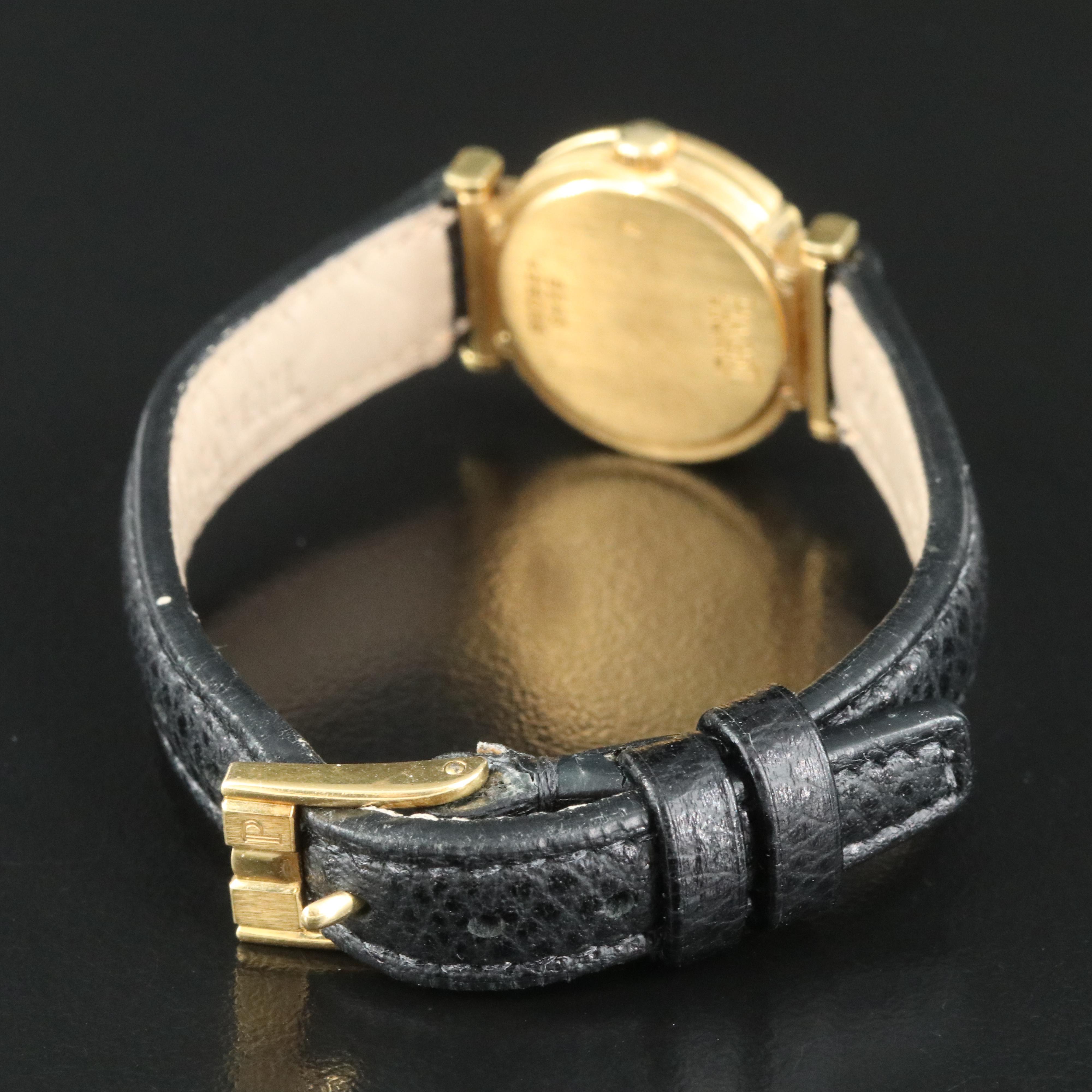 18K Piaget Polo Quartz Watch