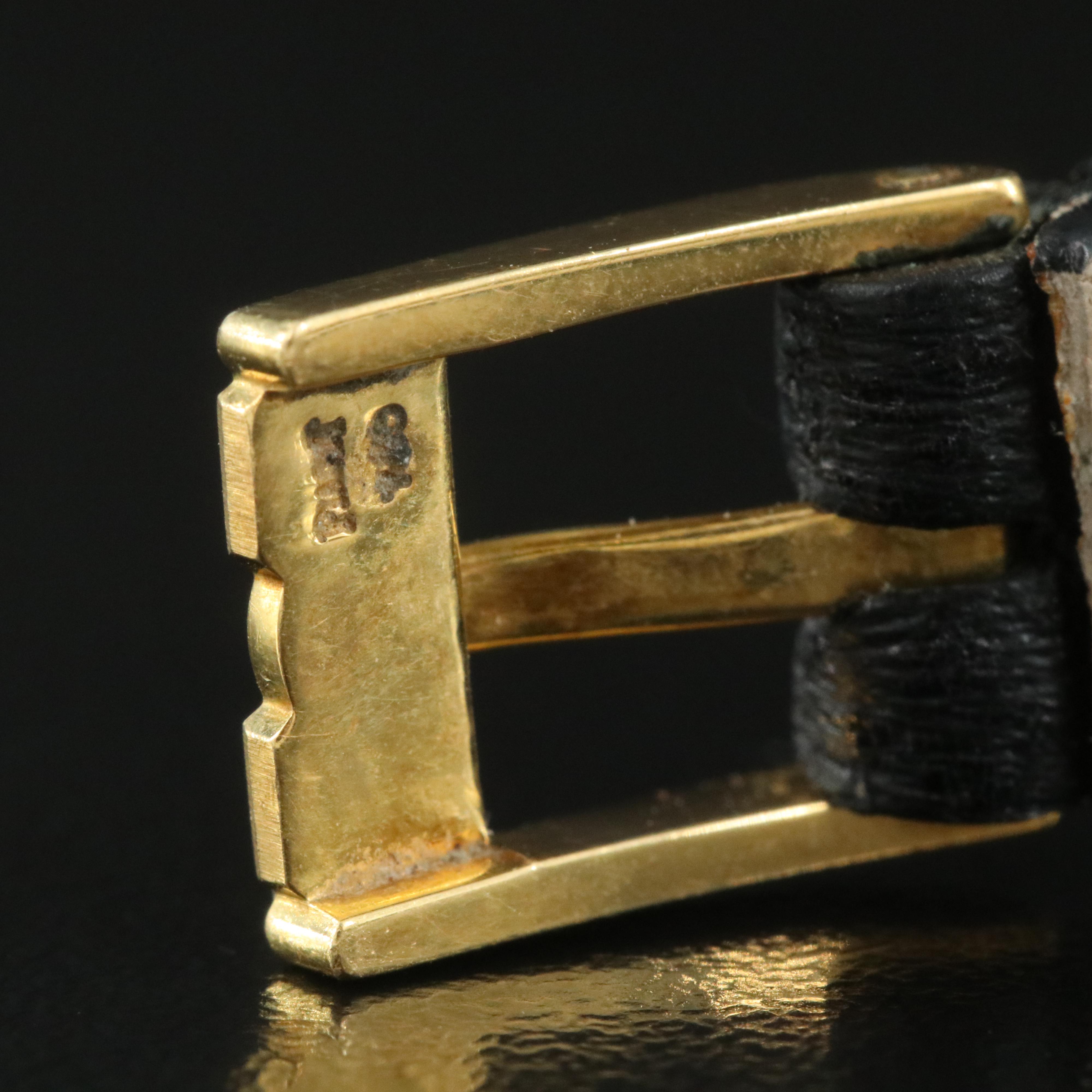 18K Piaget Polo Quartz Watch