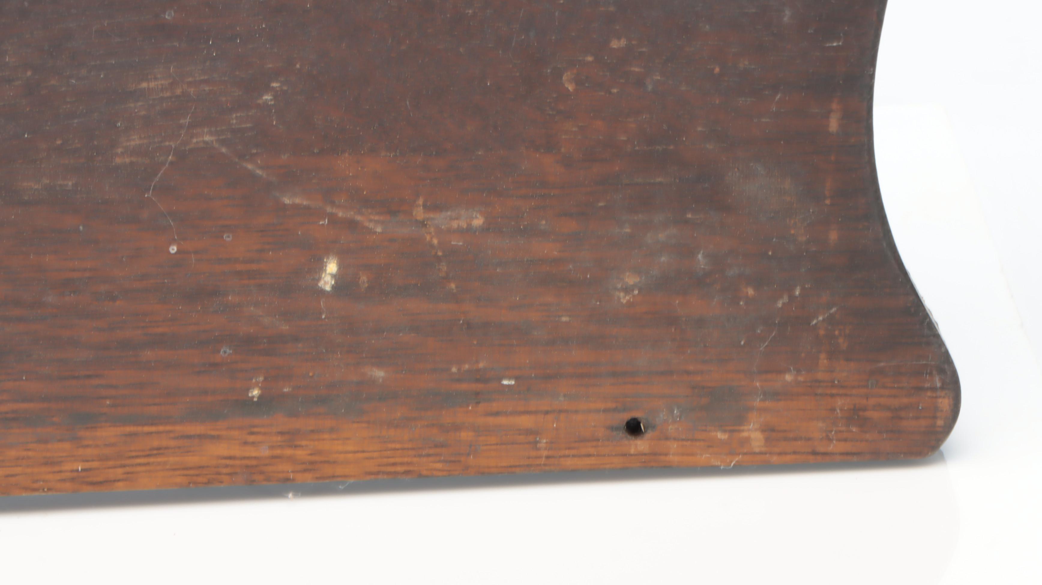 Two Victorian Oak Furniture Backsplashes or Crests, Late 19th Century