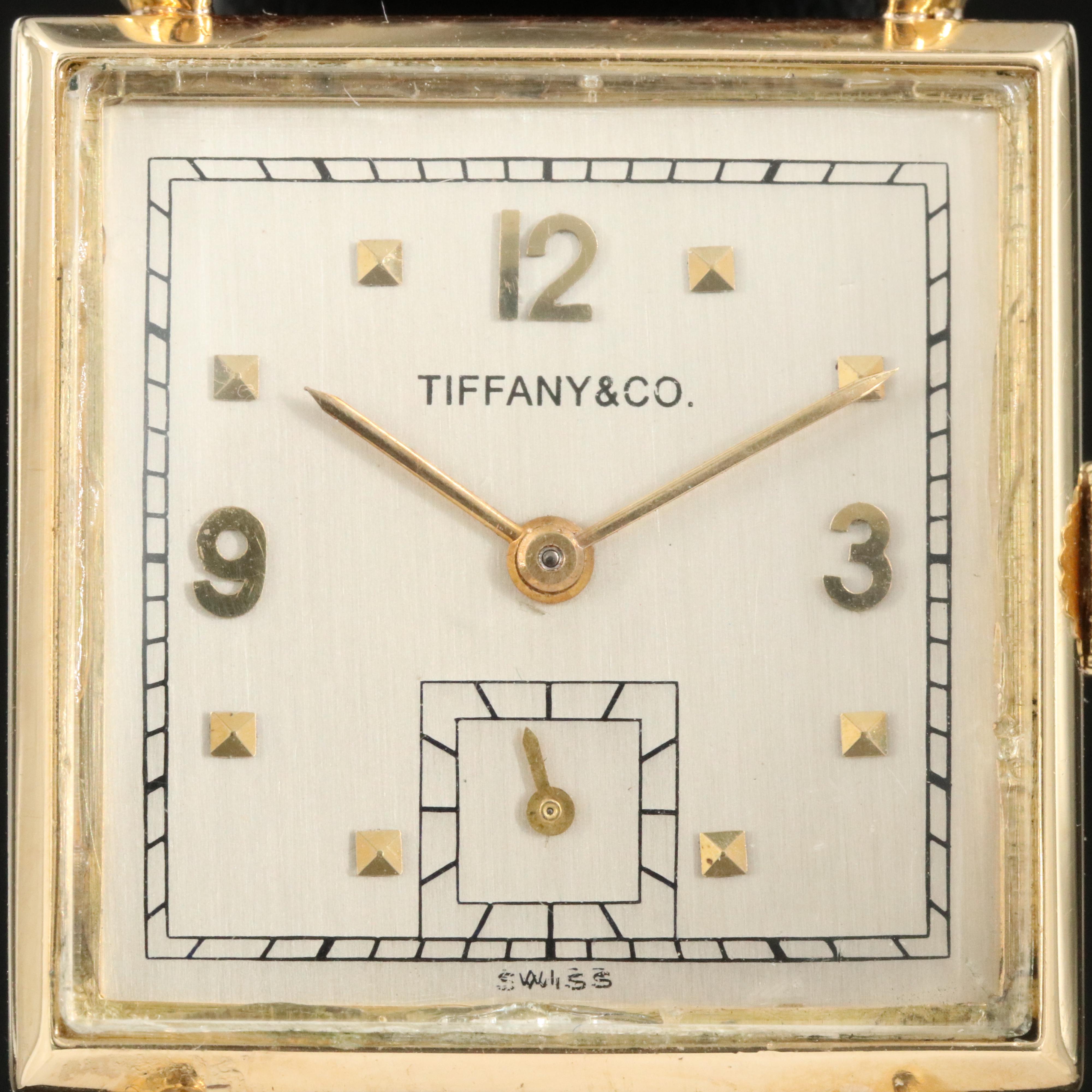 Vintage 18K Tiffany & Co. Swiss Manual Wind Watch