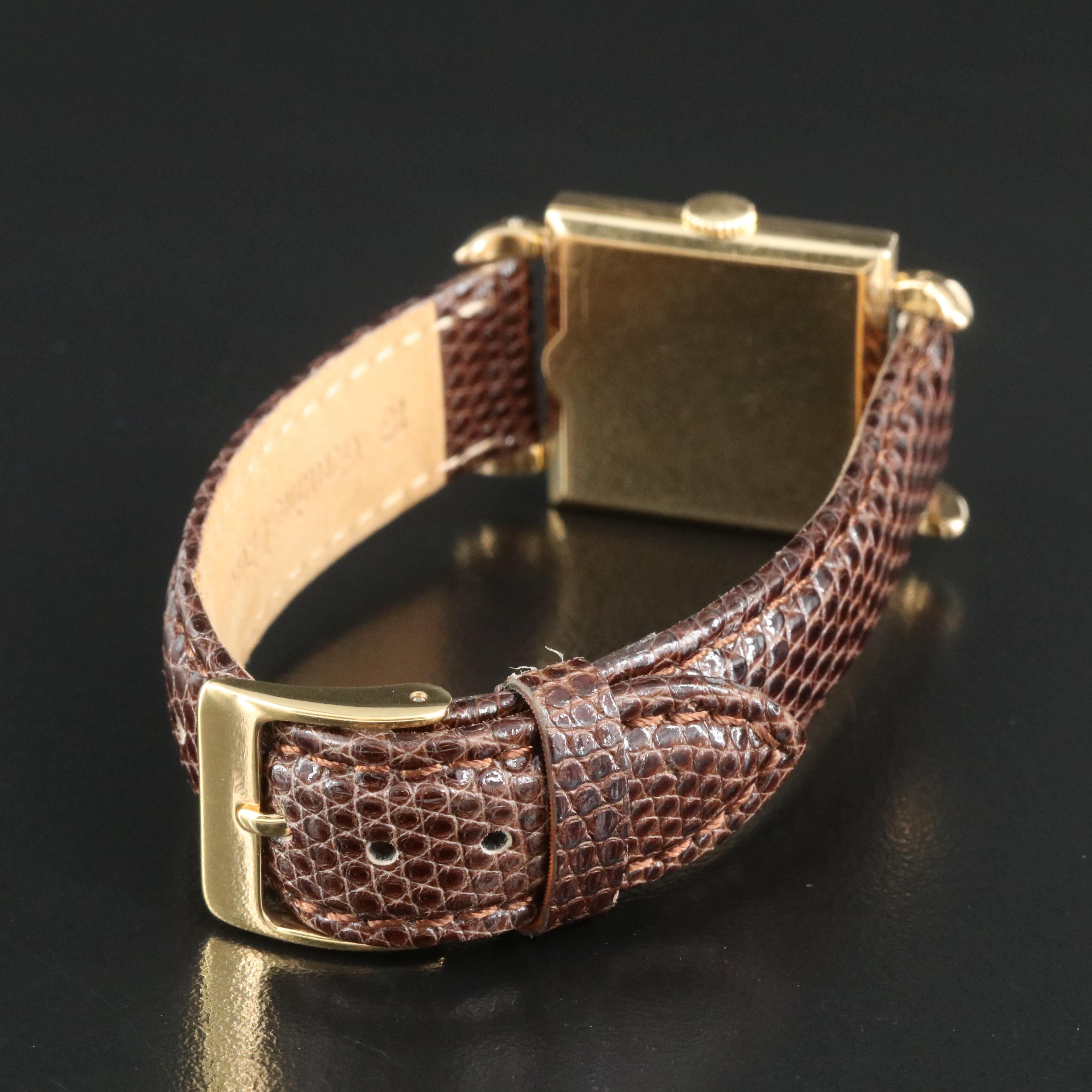 Vintage 18K Tiffany & Co. Swiss Manual Wind Watch