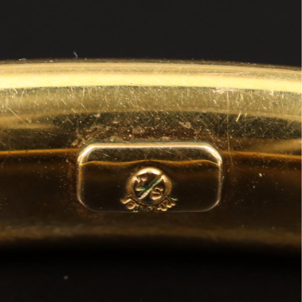 Vintage Gold-Filled Bangles Including Van Dell