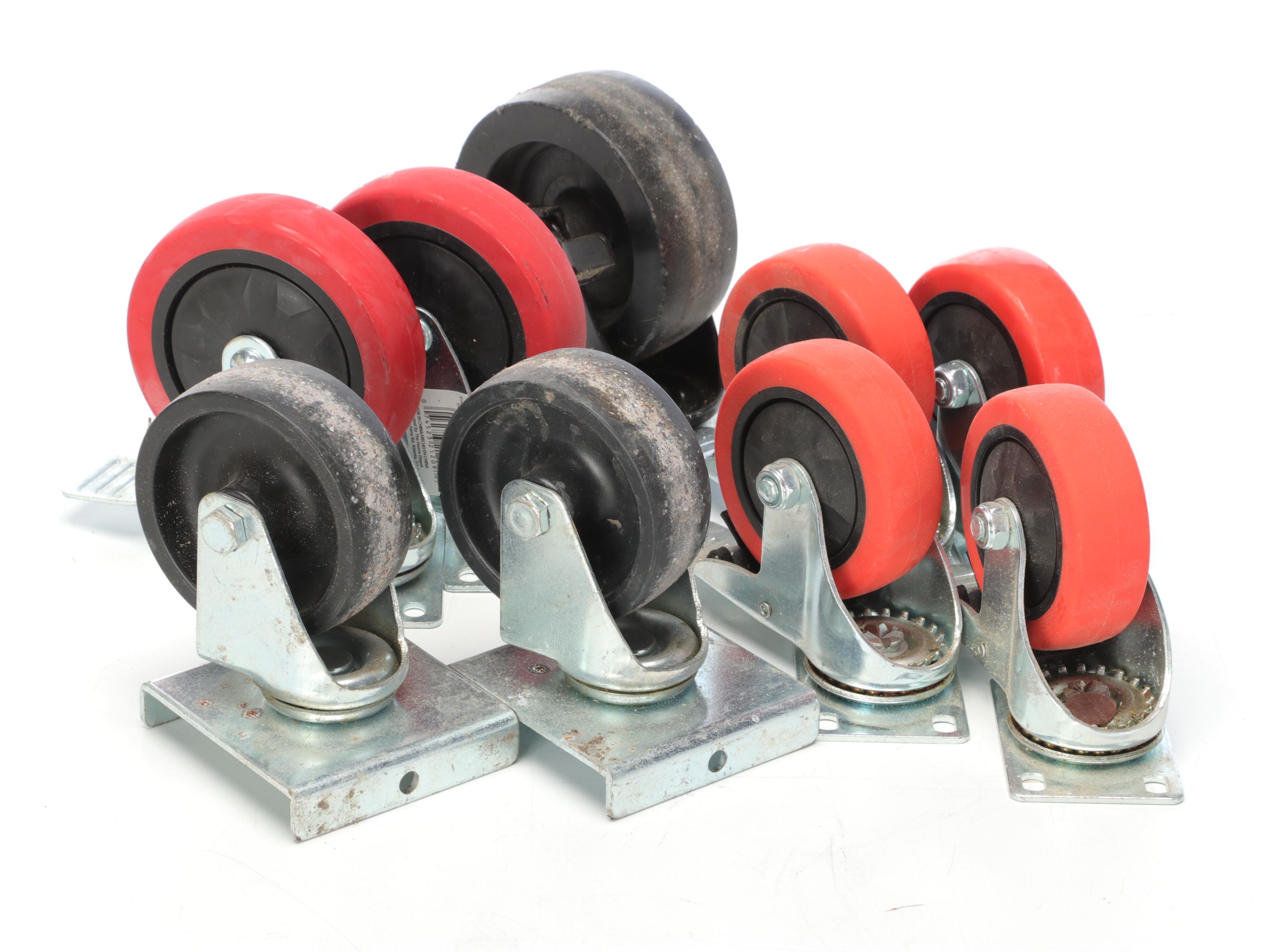 Heavy Duty Casters, Caution Tape, Halogen Lights, Backflow Regulator Valve, More