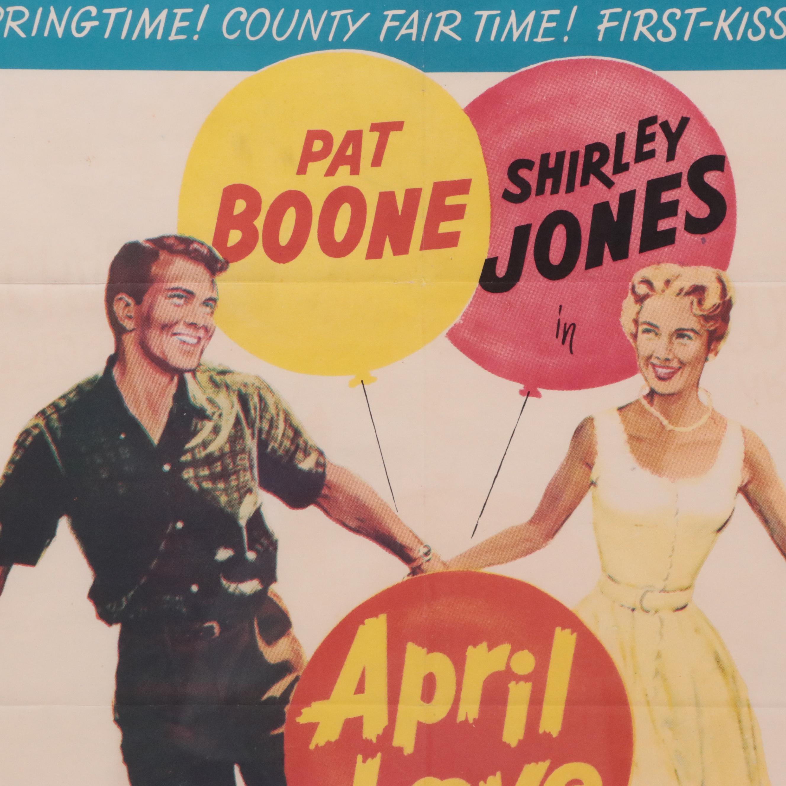 "April Love" 1957 Film Release Poster