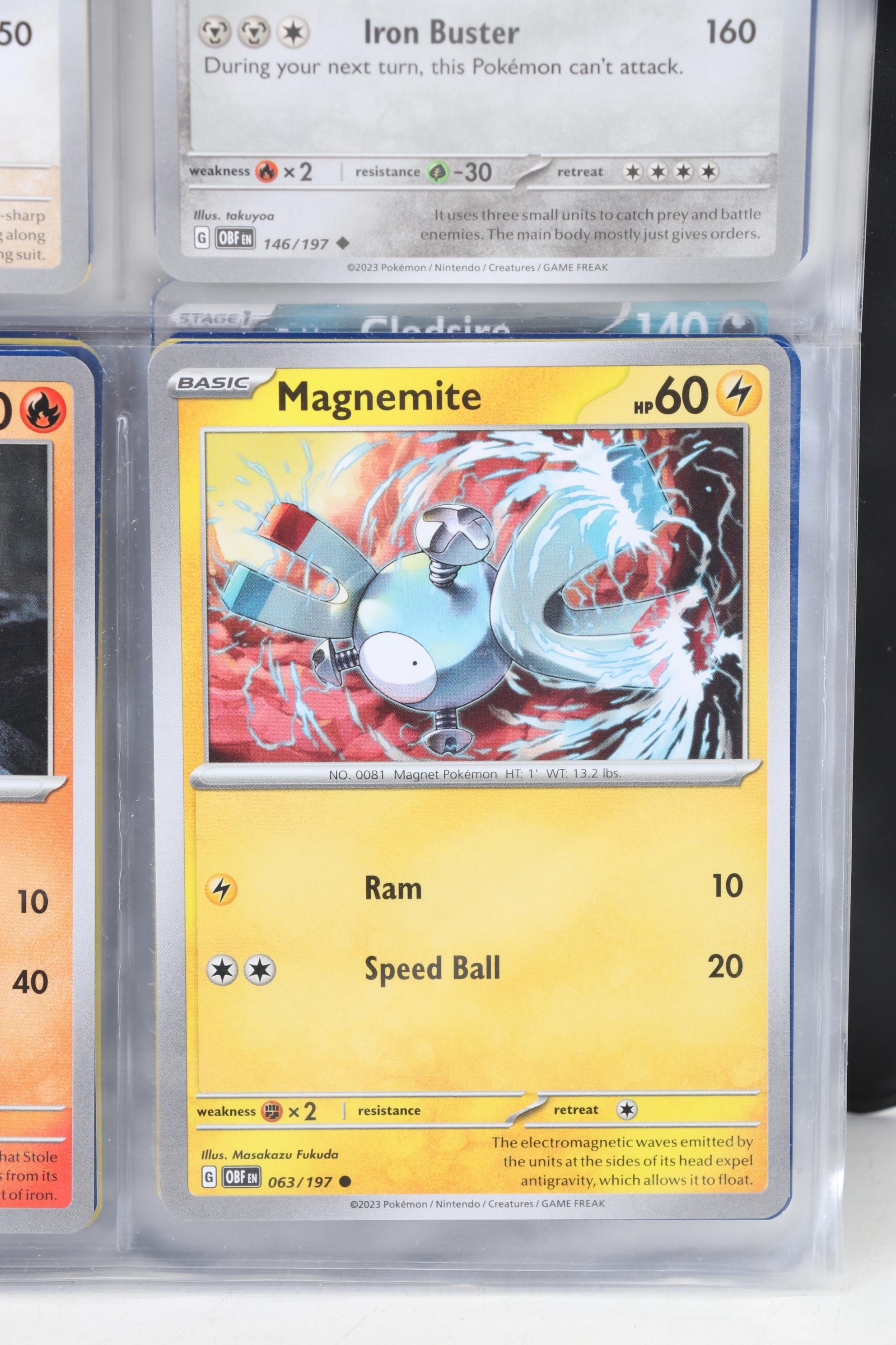 Pokémon Card Collection Featuring Holo Cards