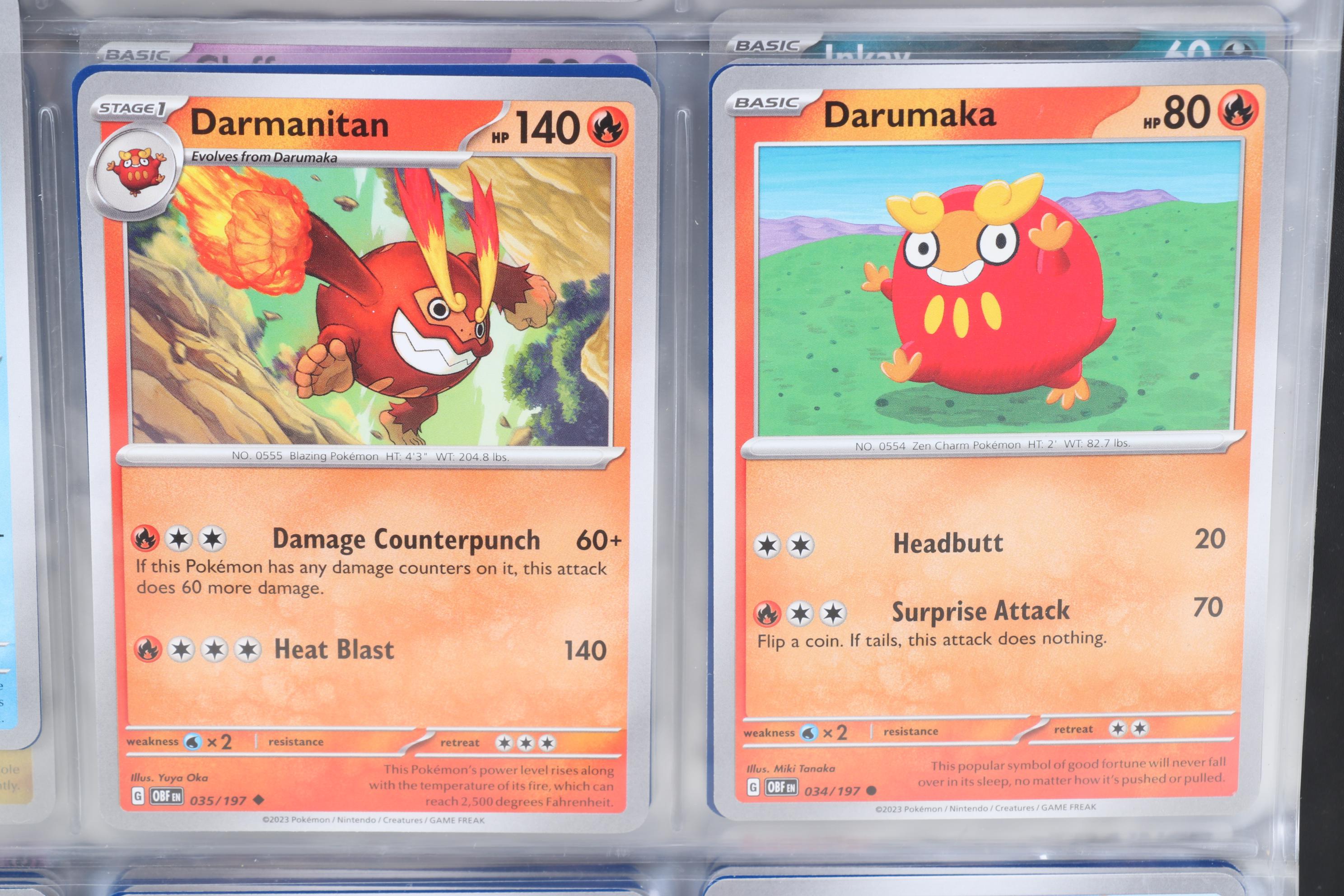 Pokémon Card Collection Featuring Holo Cards