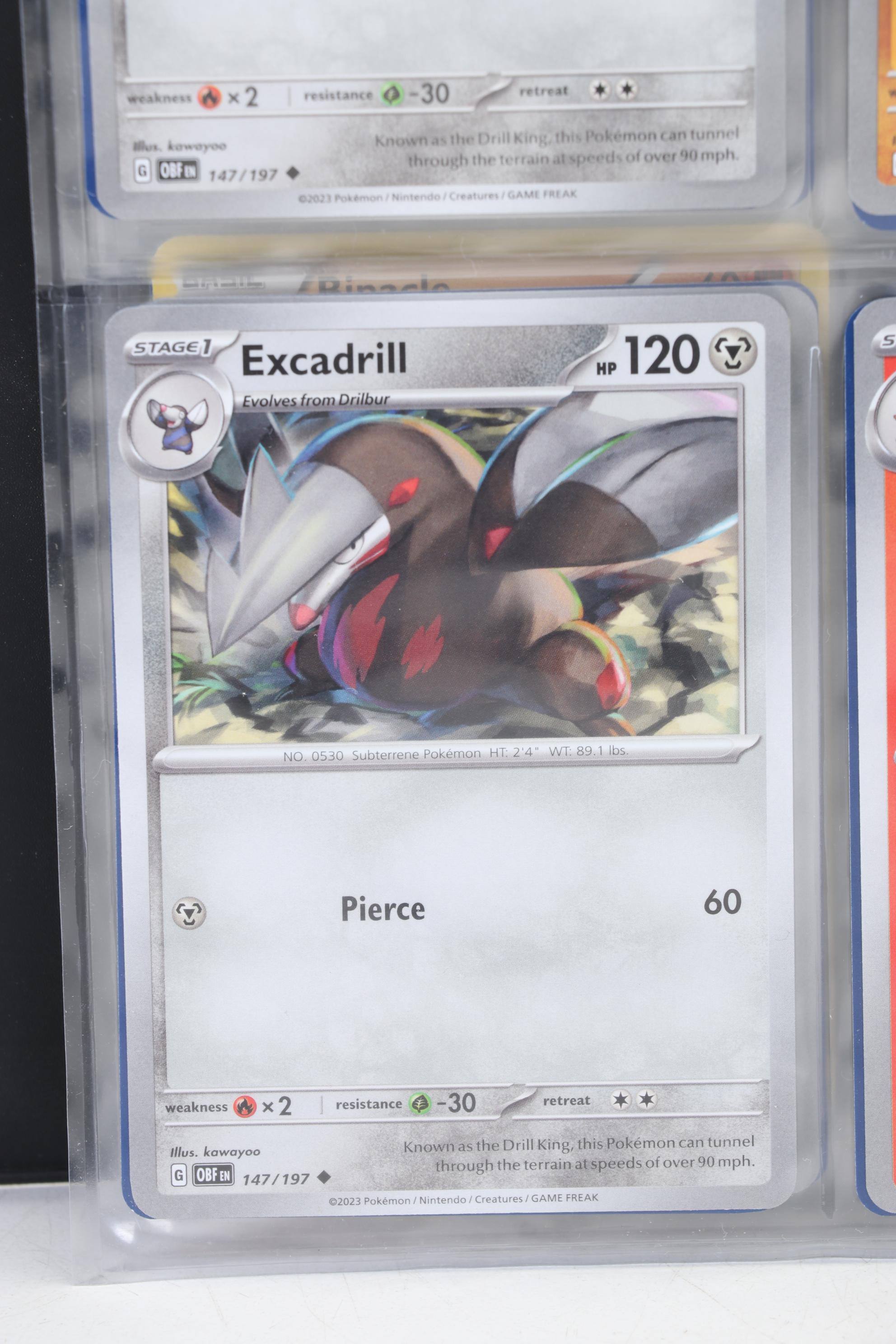 Pokémon Card Collection Featuring Holo Cards