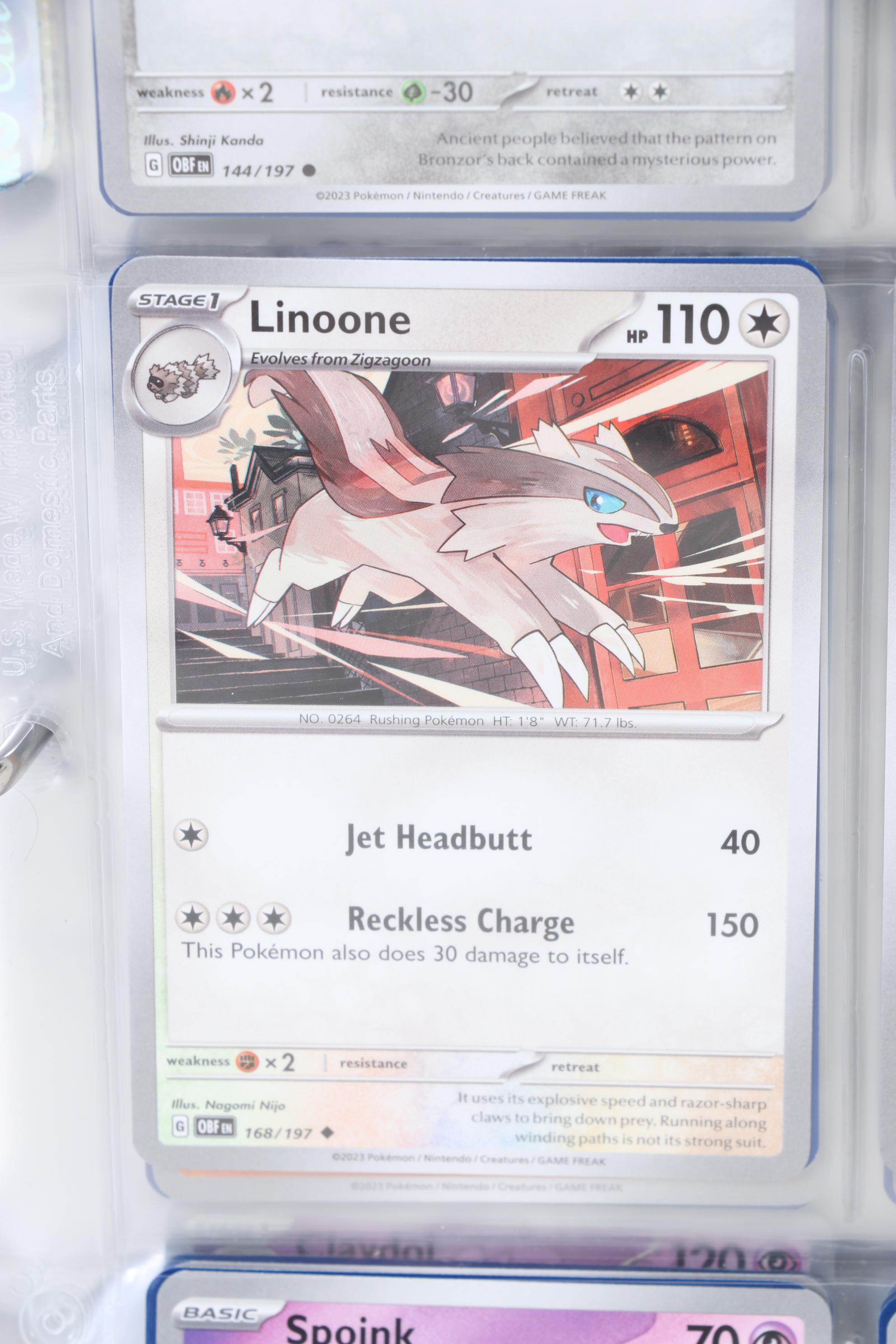 Pokémon Card Collection Featuring Holo Cards