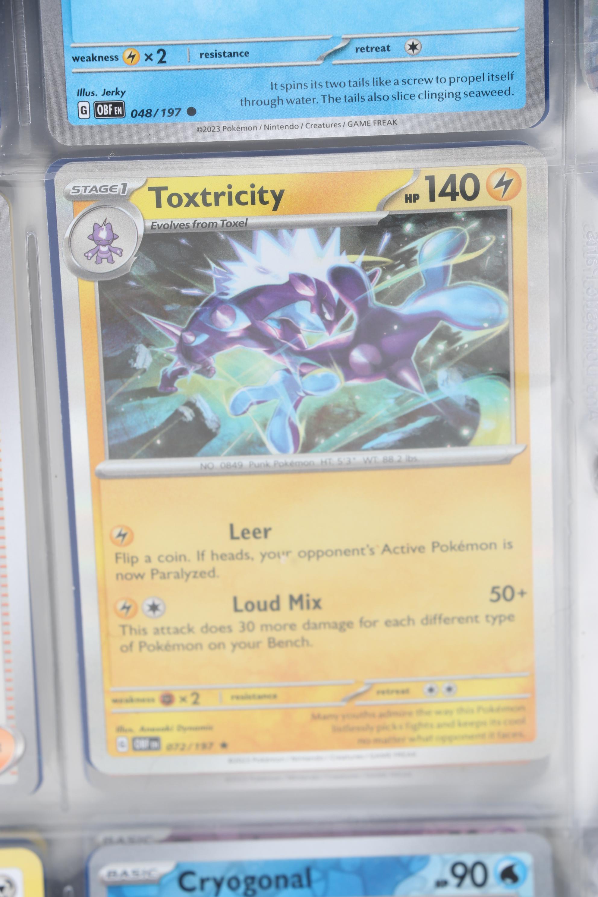 Pokémon Card Collection Featuring Holo Cards