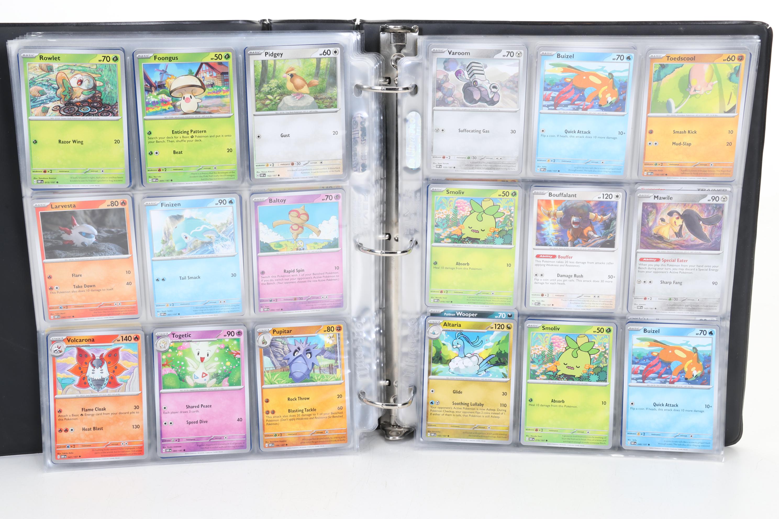 Pokémon Card Collection Featuring Holo Cards