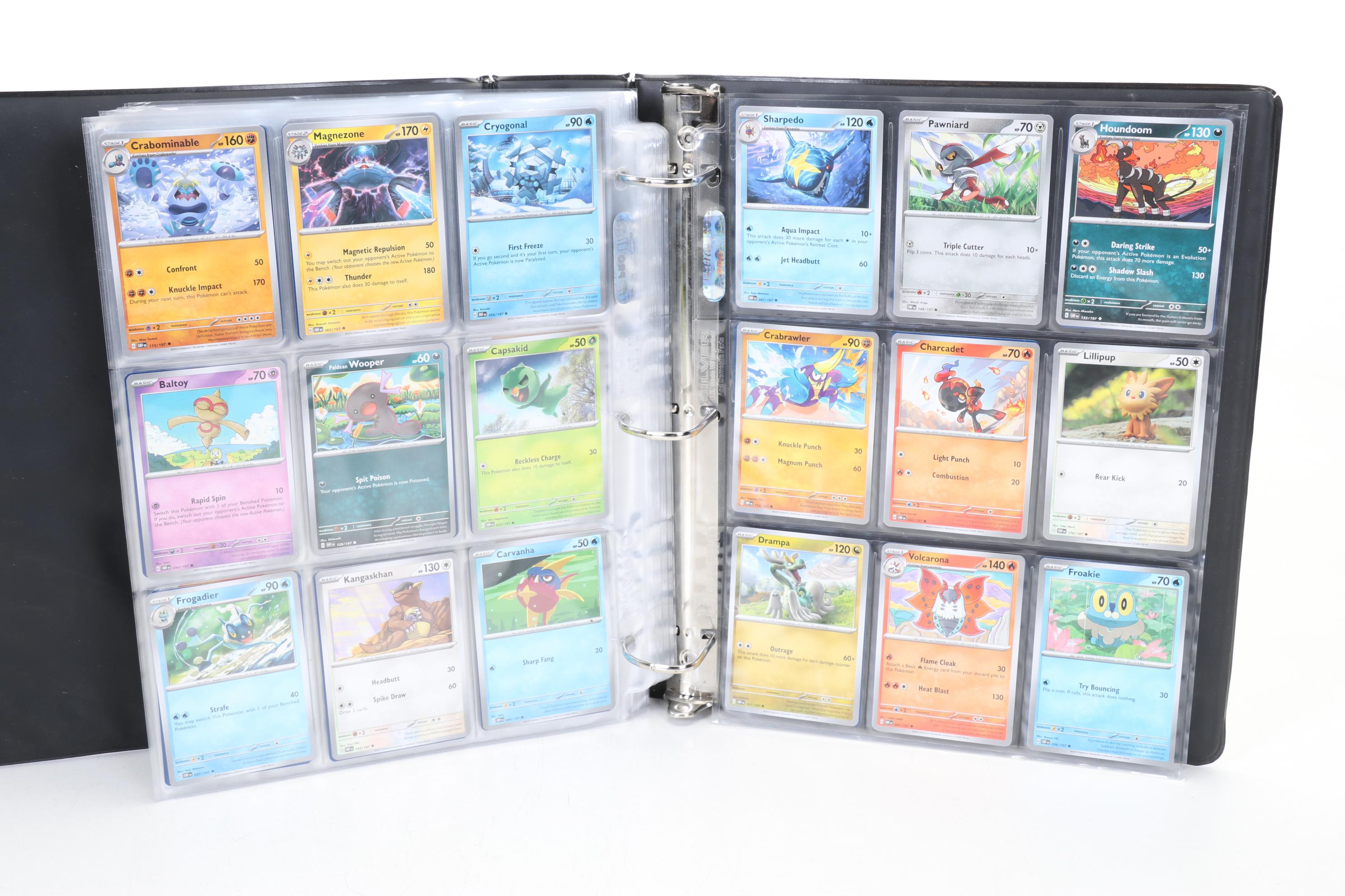 Pokémon Card Collection Featuring Holo Cards