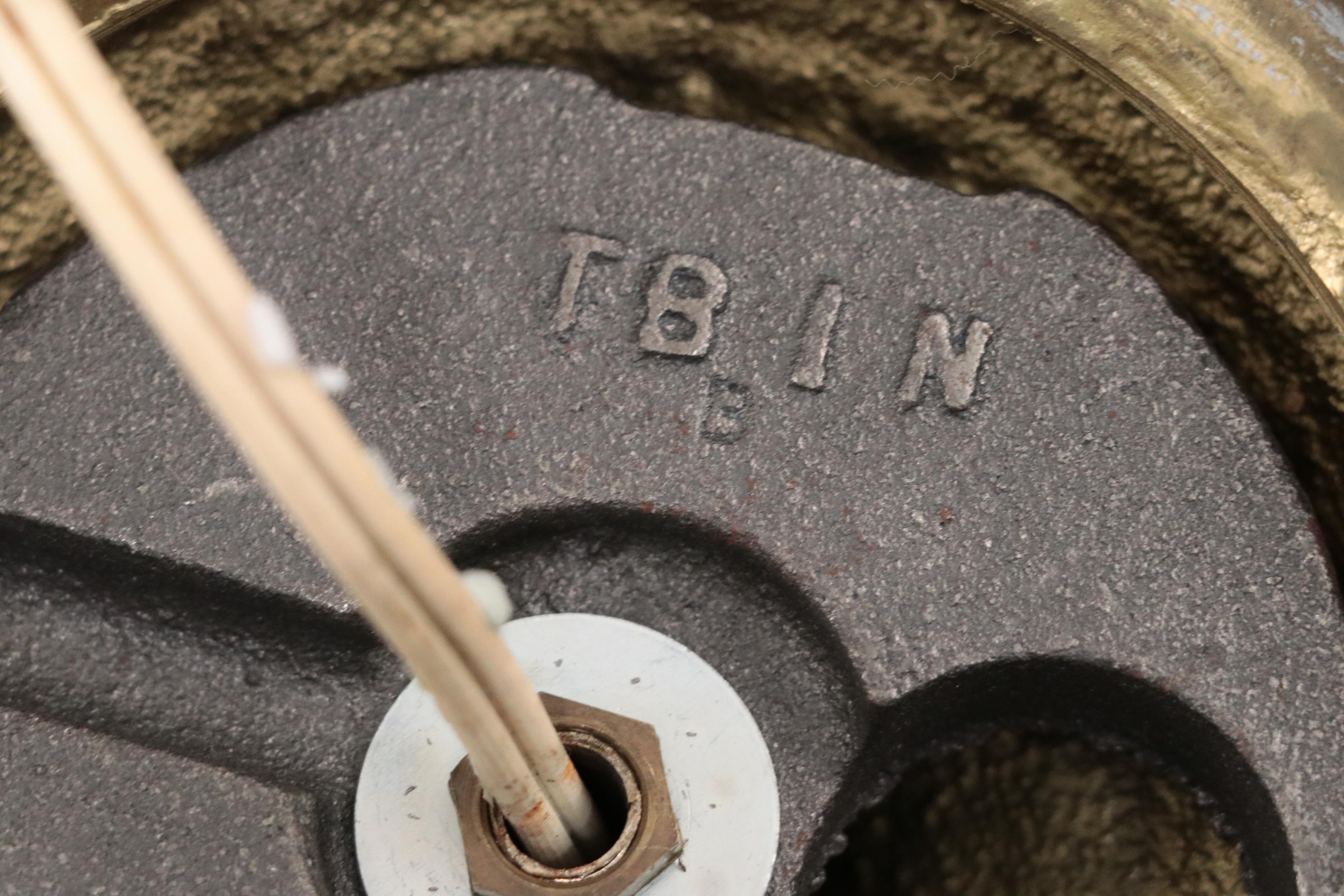 Fenton Burmese Glass Parlor Lamps with Hand-Painted Roses, Late 20th C.