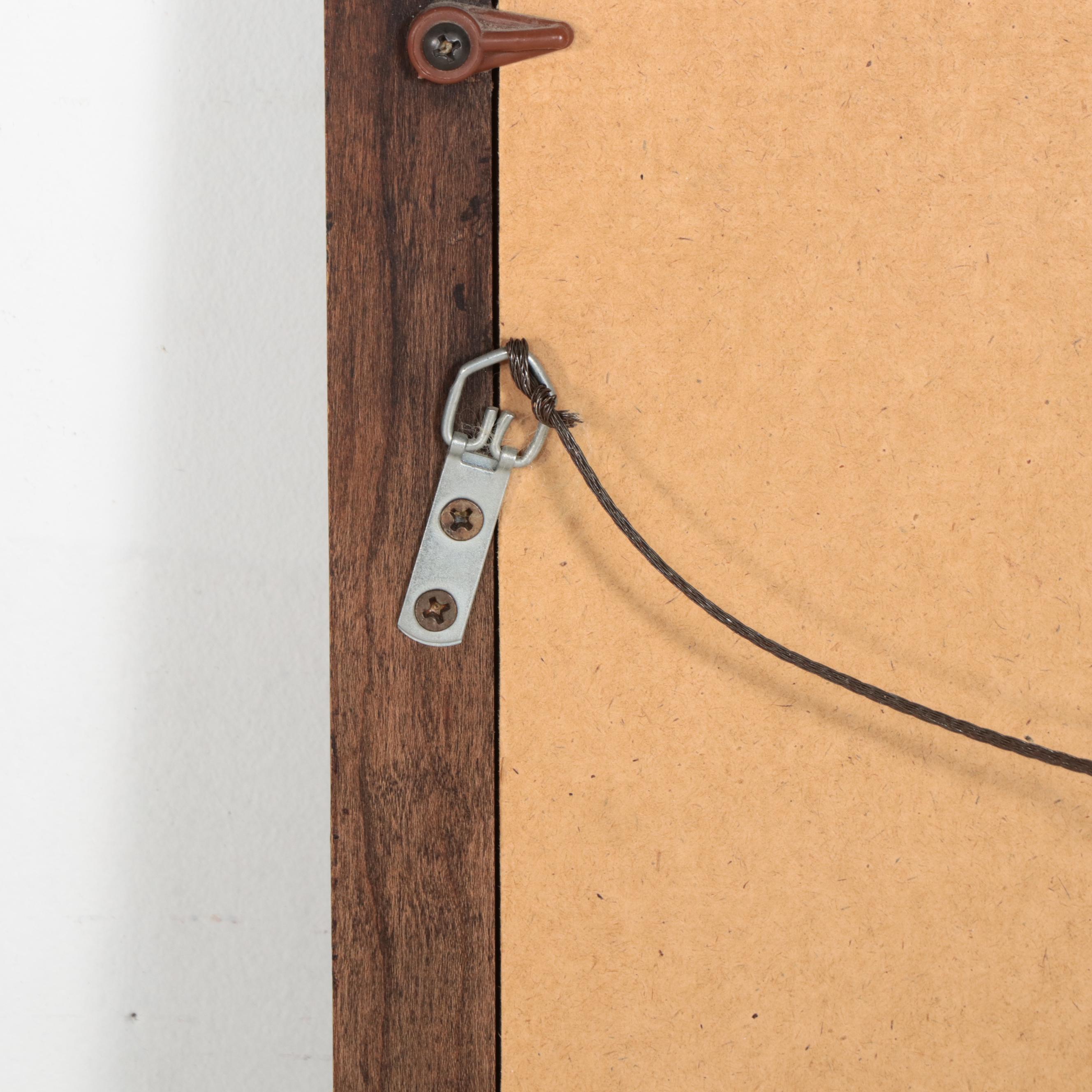 Queen Anne Style Cherrywood Hall Table with Wall Mirror, Incl. Mersman/Waldron