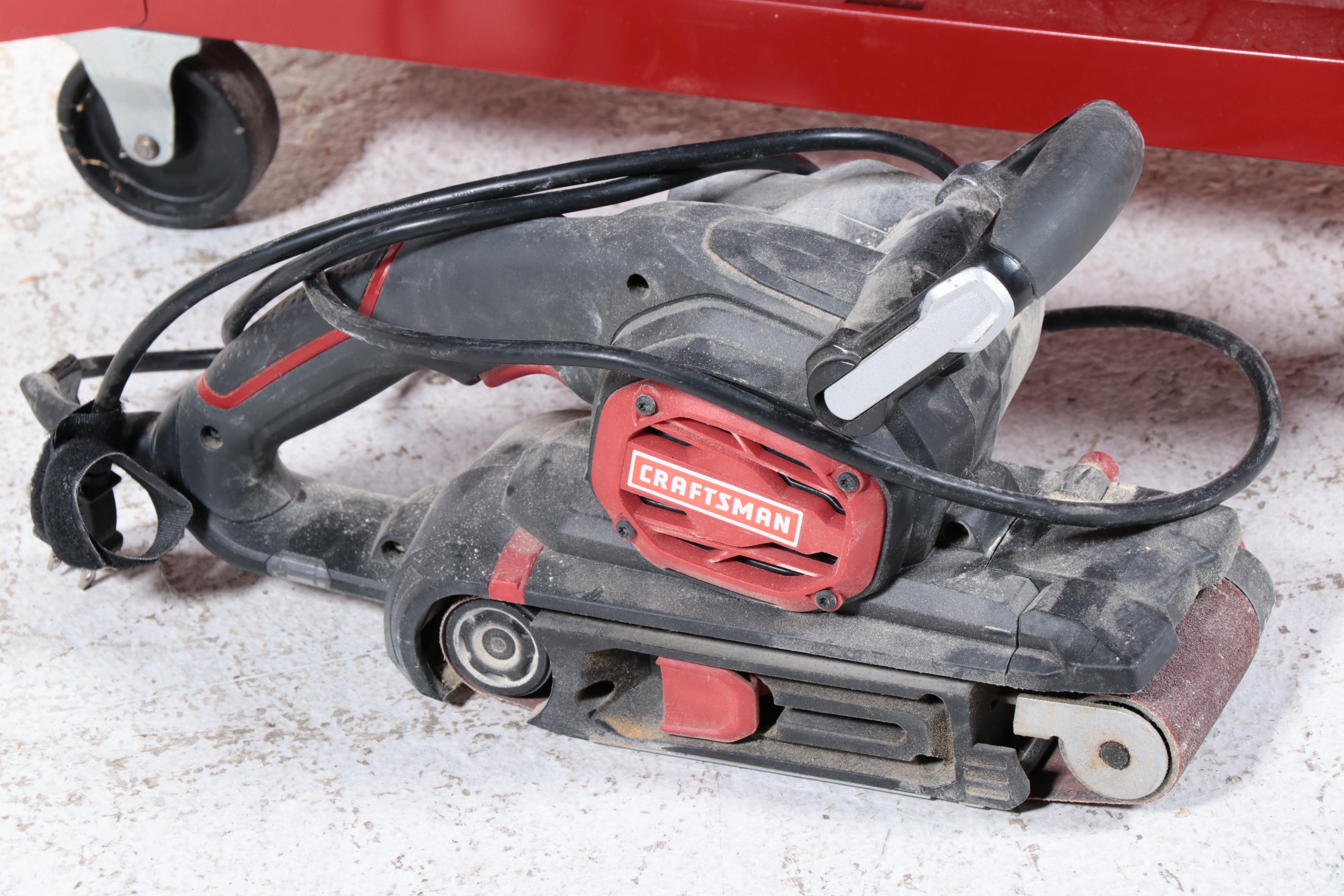 Craftsman Tool Chest on Wheels With Sander, Hand Tools, Sets