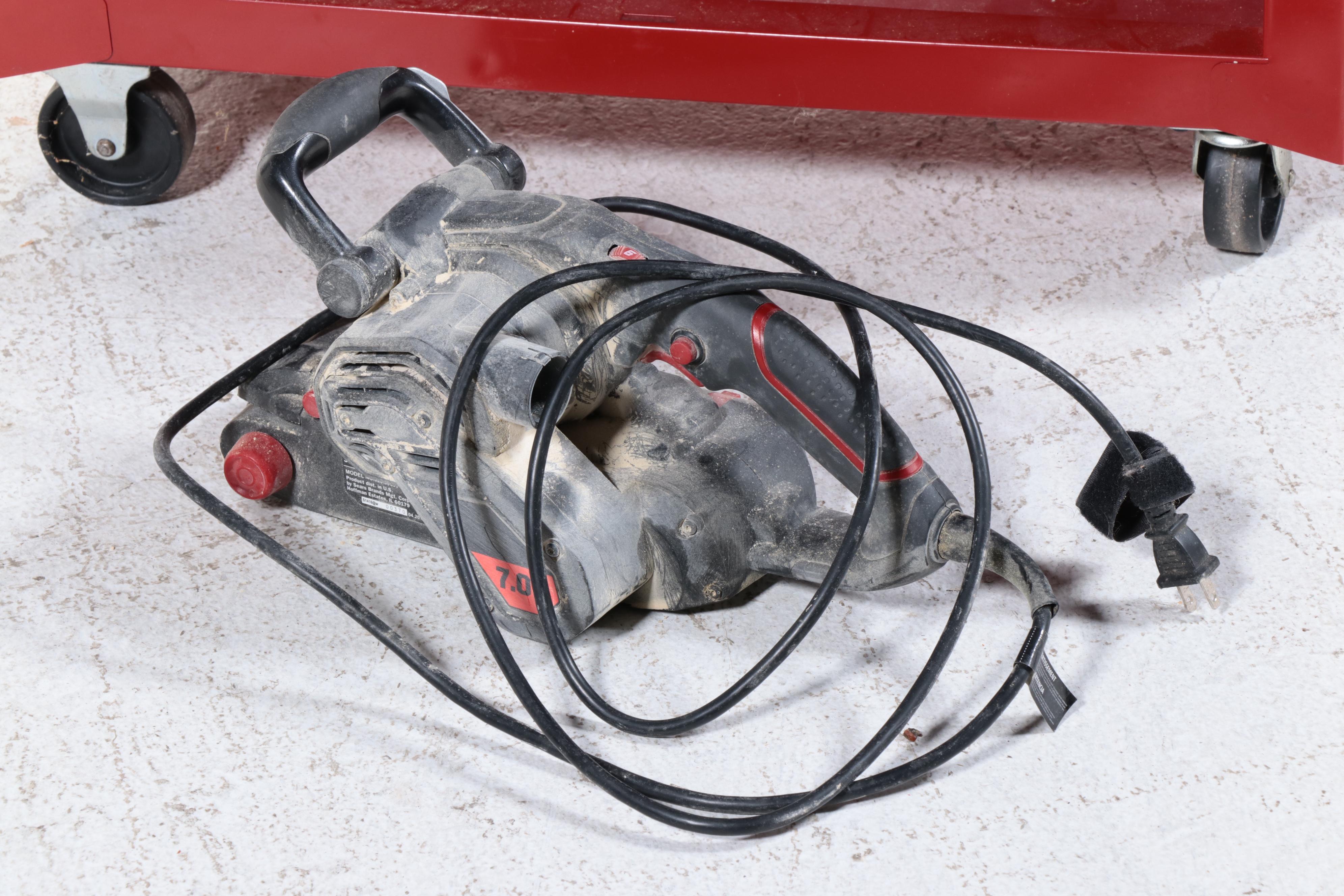 Craftsman Tool Chest on Wheels With Sander, Hand Tools, Sets