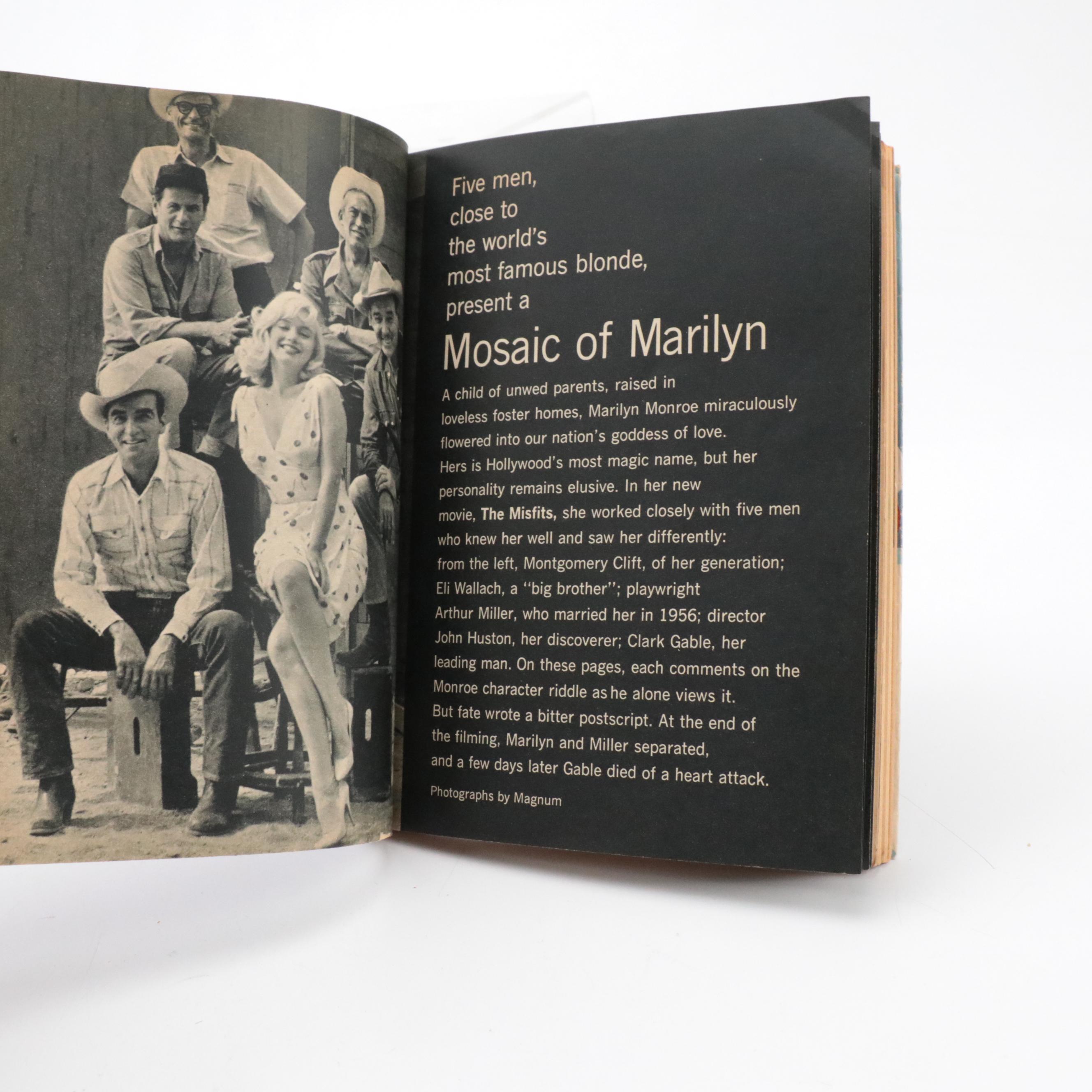 "Coronet" Magazine with Marilyn Monroe Article, 1961